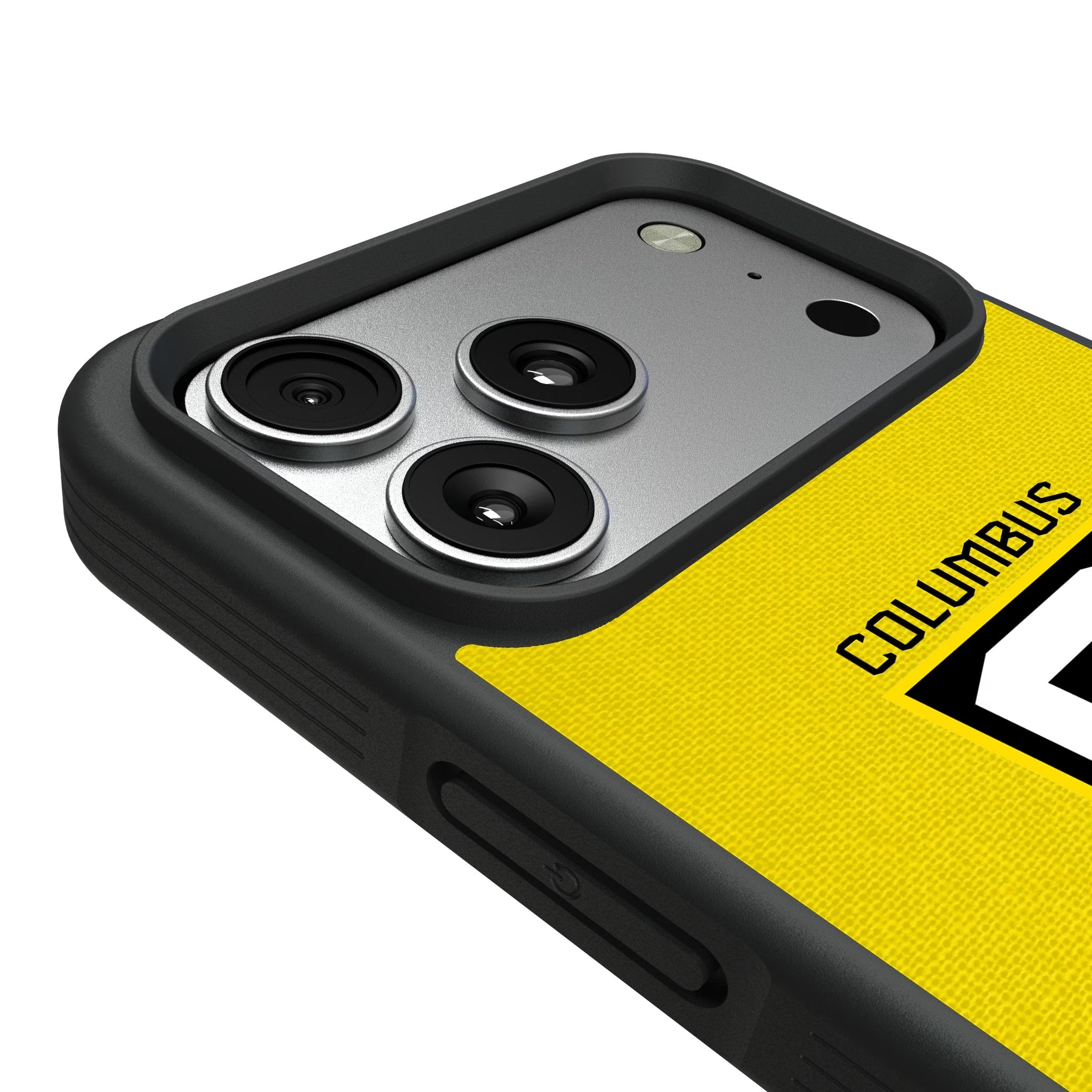 Columbus Crew Stripe Bump Phone Case for Apple iPhone 17 Series 6