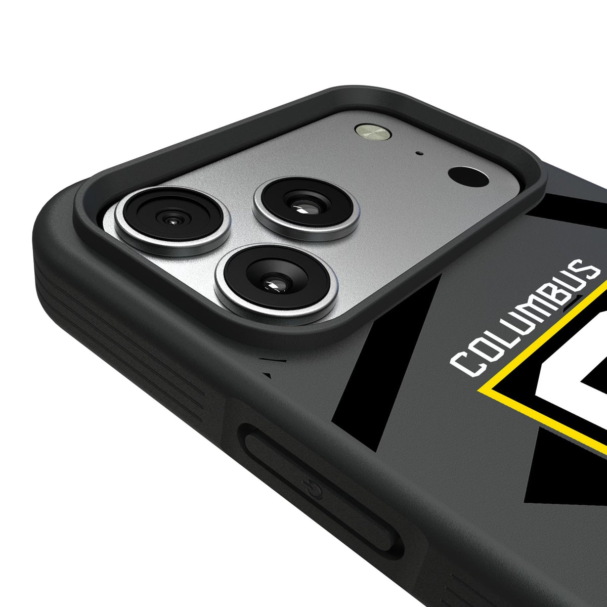 Columbus Crew Personalized Tilt Bump Phone Case for Apple iPhone 17 Series 6