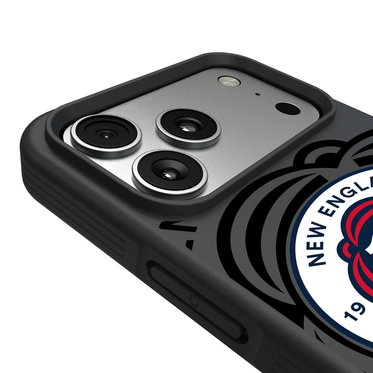New England Revolution Personalized Tilt Bump Phone Case for Apple iPhone 17 Series 6