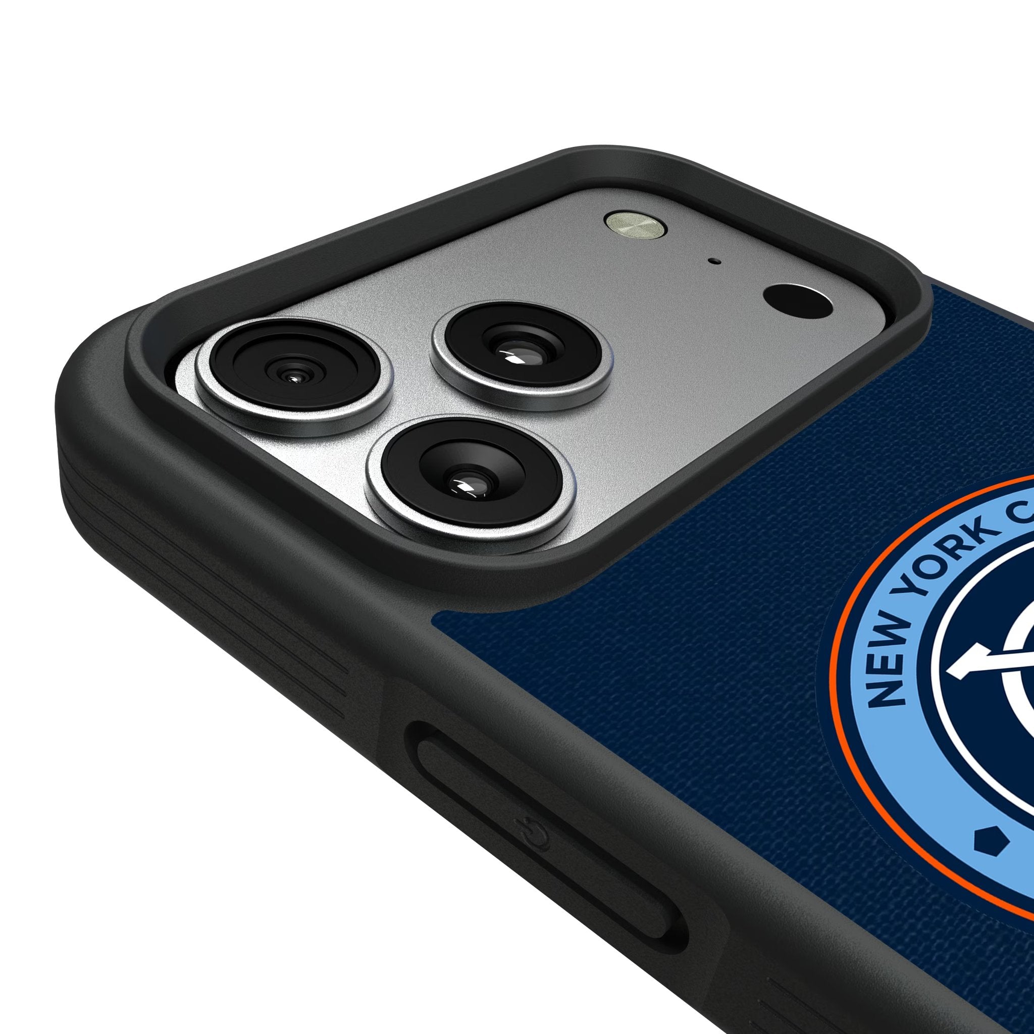 New York City FC Stripe Bump Phone Case for Apple iPhone 17 Series 6