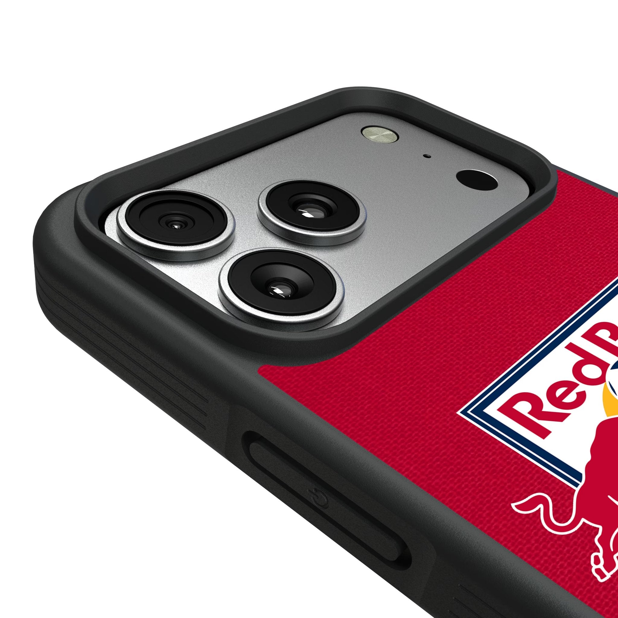 New York Red Bulls Stripe Bump Phone Case for Apple iPhone 17 Series 6