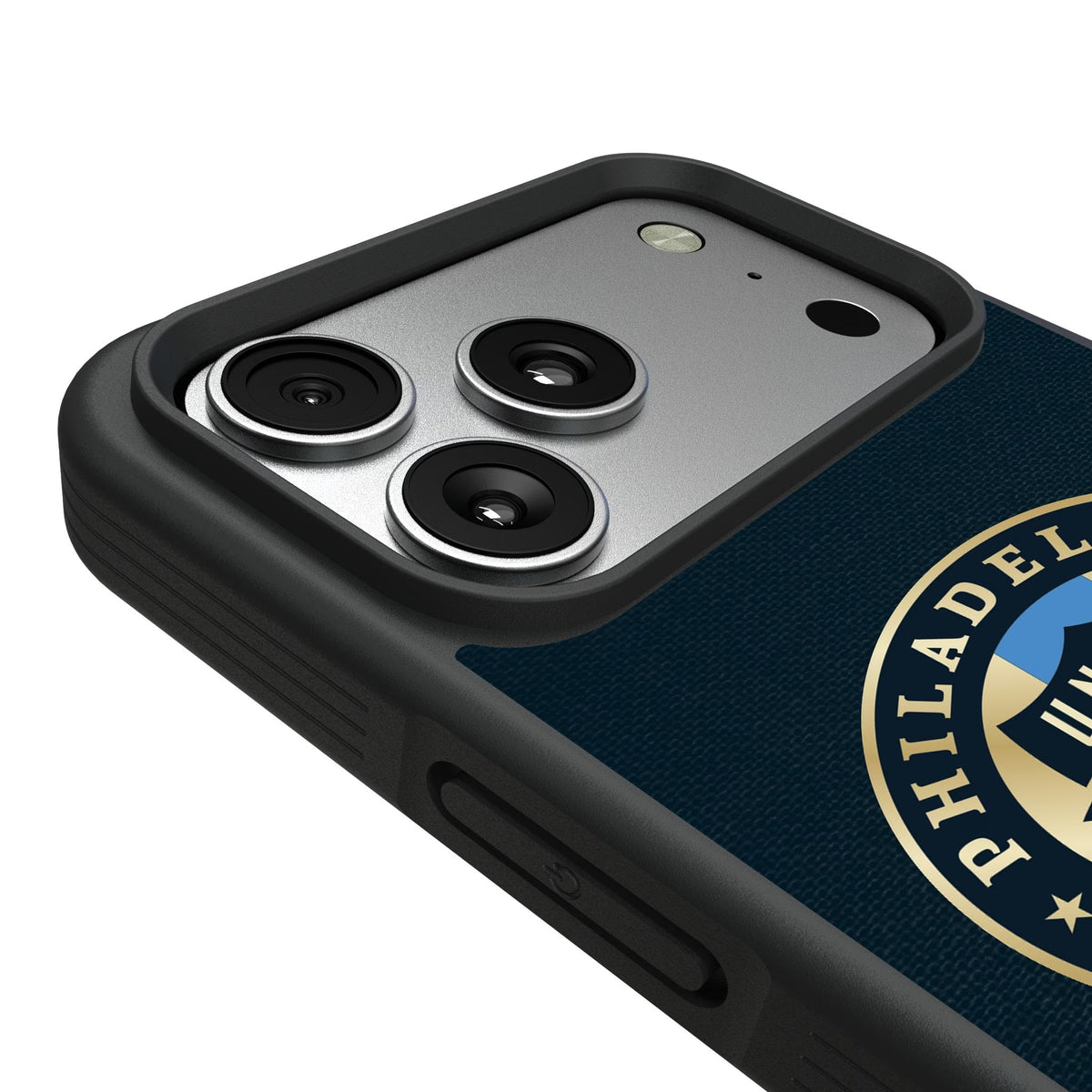 Philadelphia Union Personalized Stripe Bump Phone Case for Apple iPhone 17 Series 6