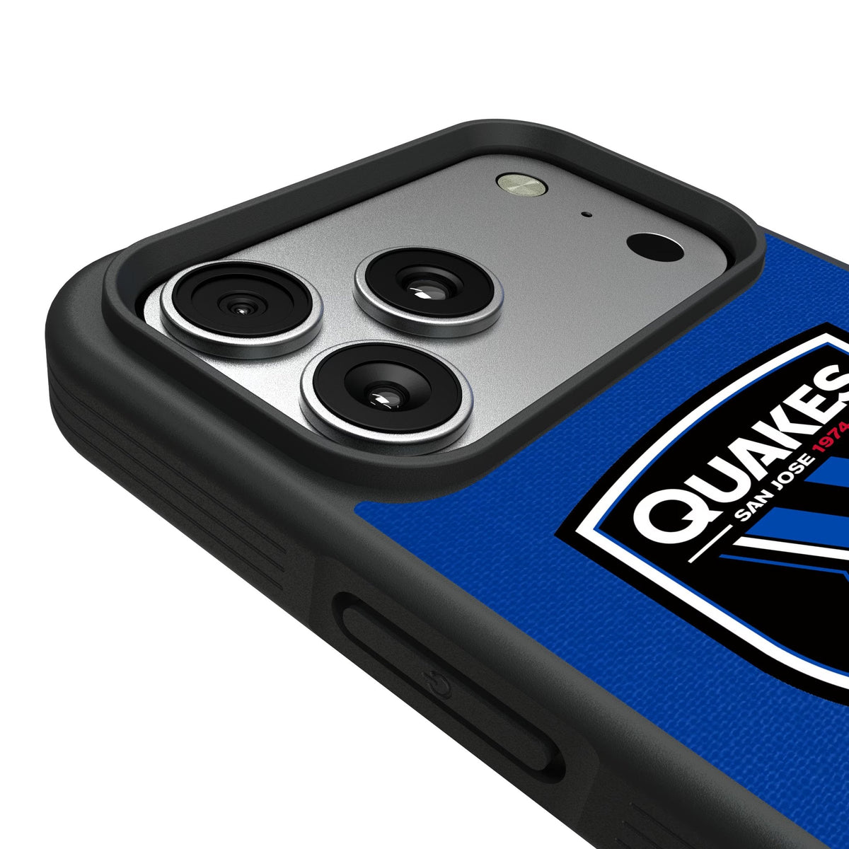 San Jose Earthquakes Endzone Solid Bump Phone Case for Apple iPhone 17 Series 6