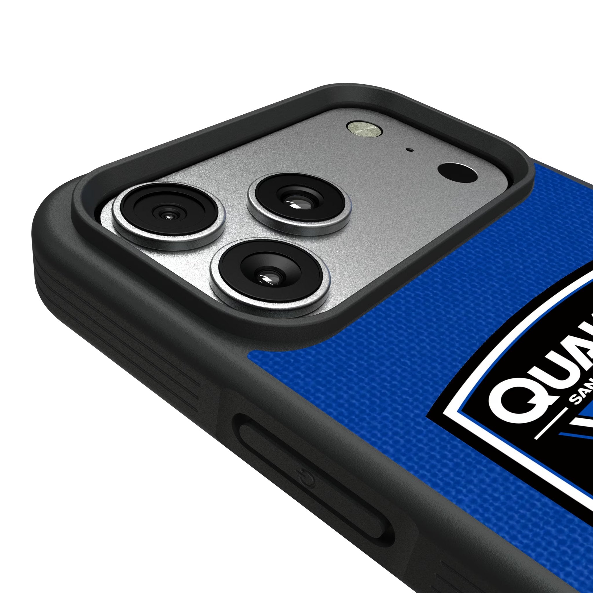 San Jose Earthquakes Diagonal Stripe Bump Phone Case for Apple iPhone 17 Series 6