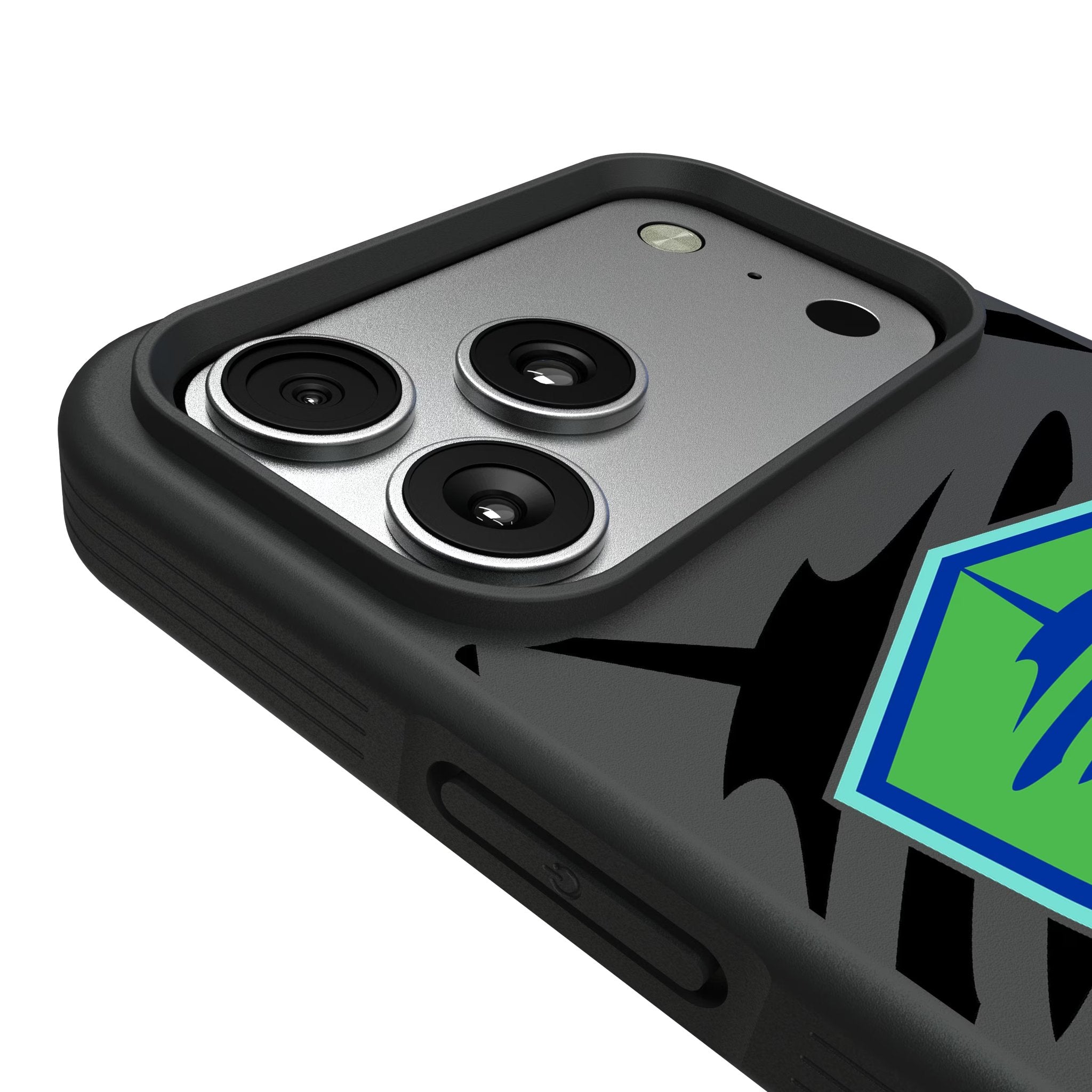Seattle Sounders FC Personalized Tilt Bump Phone Case for Apple iPhone 17 Series 6