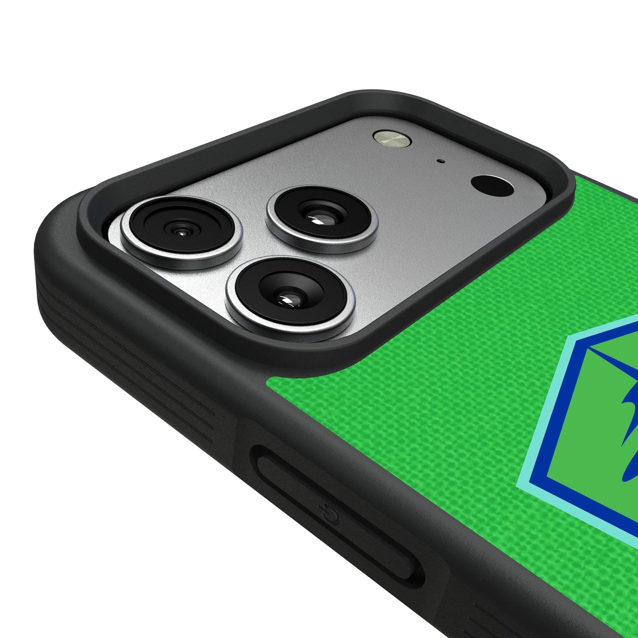 Seattle Sounders FC Diagonal Stripe Bump Phone Case for Apple iPhone 17 Series 6