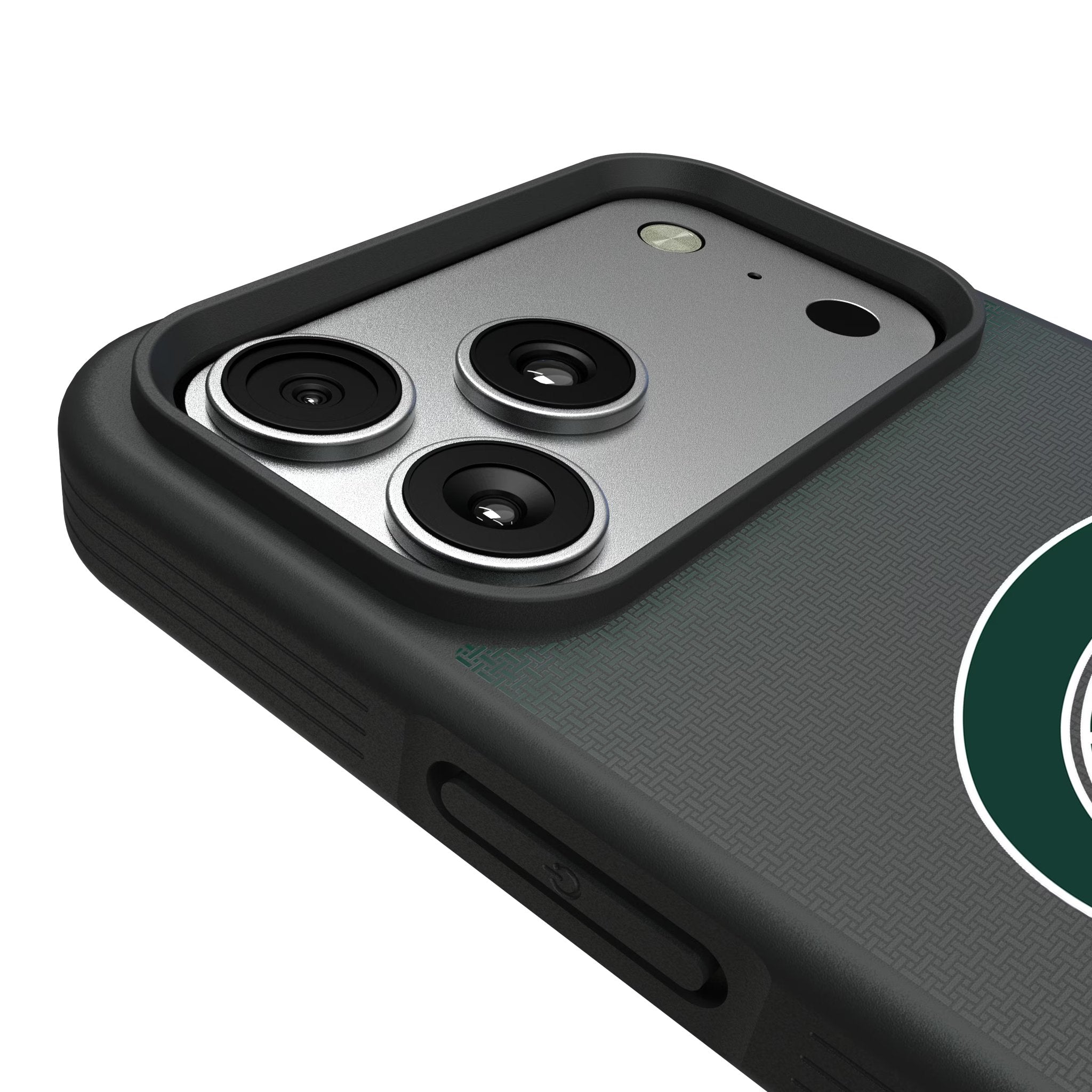 Michigan State University Spartans Linen Bump Phone Case for Apple iPhone 17 Series 6
