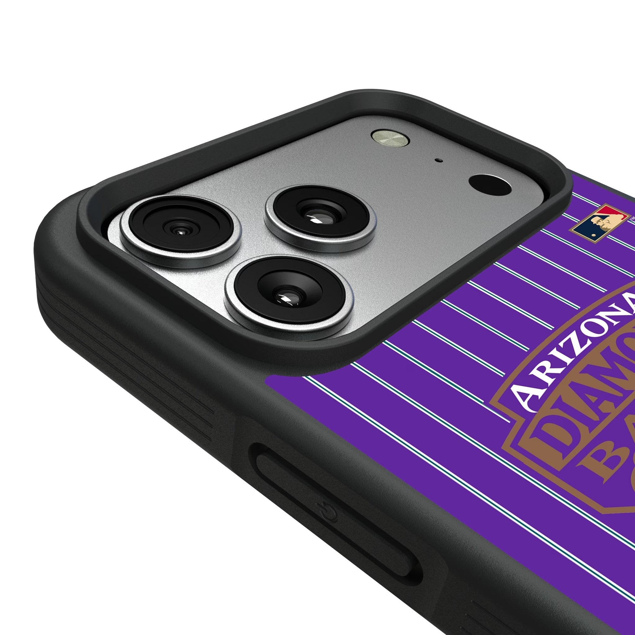 Arizona Diamondbacks 1999-2006 - Cooperstown Collection Pinstripe Bump Phone Case for Apple iPhone 17 Series 6