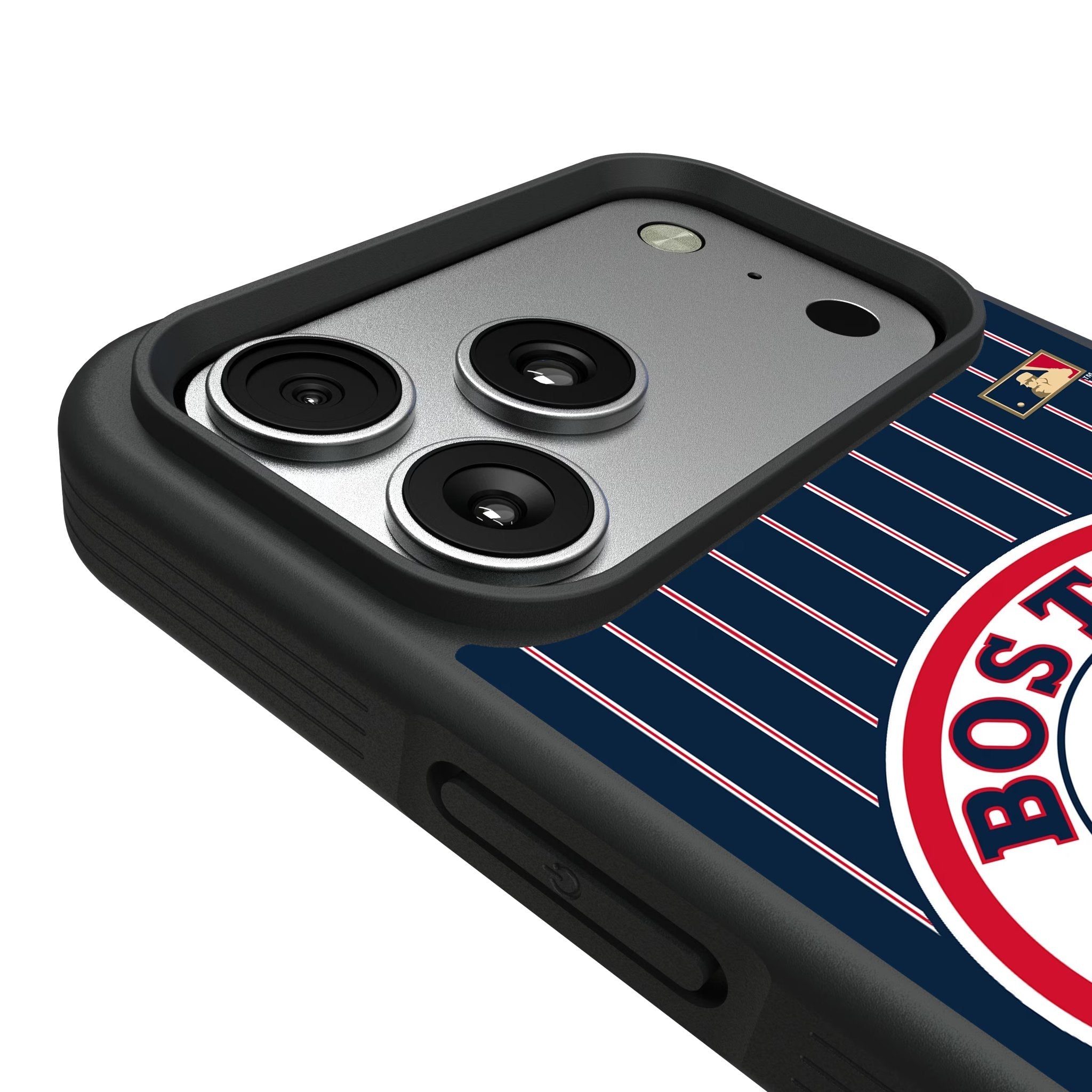 Boston Red Sox 1976-2008 - Cooperstown Collection Pinstripe Bump Phone Case for Apple iPhone 17 Series 6