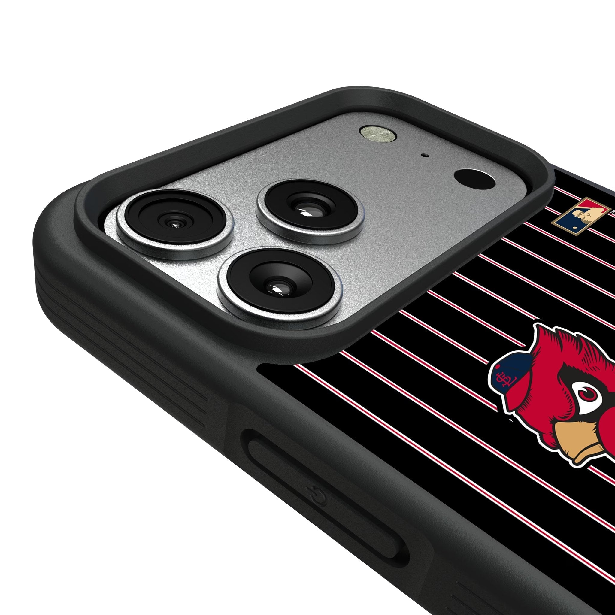 St Louis Cardinals 1950s - Cooperstown Collection Pinstripe Bump Phone Case for Apple iPhone 17 Series 6