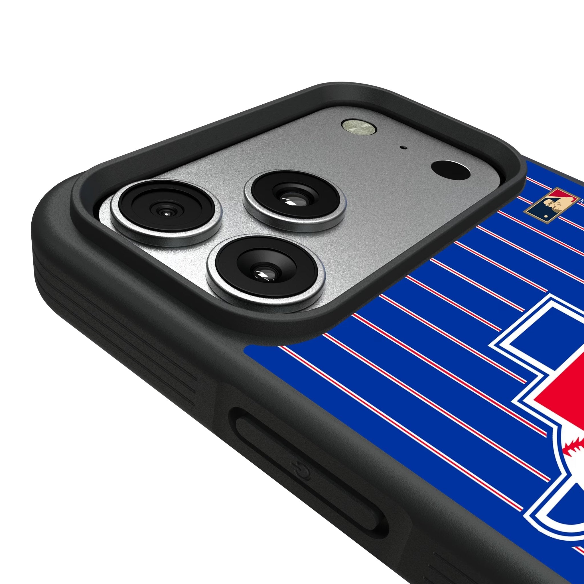 Texas Rangers 1981-1983 - Cooperstown Collection Pinstripe Bump Phone Case for Apple iPhone 17 Series 6