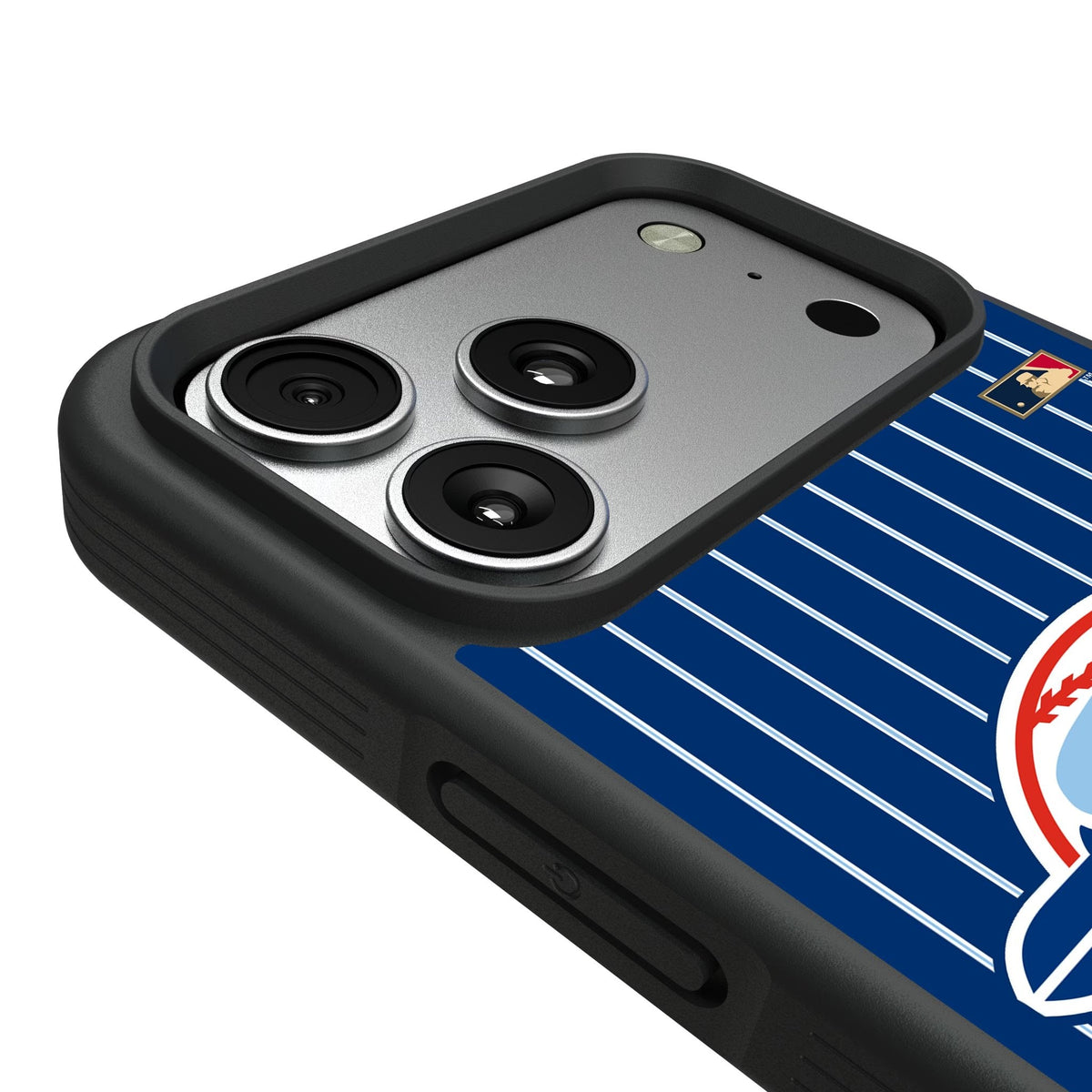 Toronto Blue Jays 1977-1988 - Cooperstown Collection Pinstripe Bump Phone Case for Apple iPhone 17 Series 6