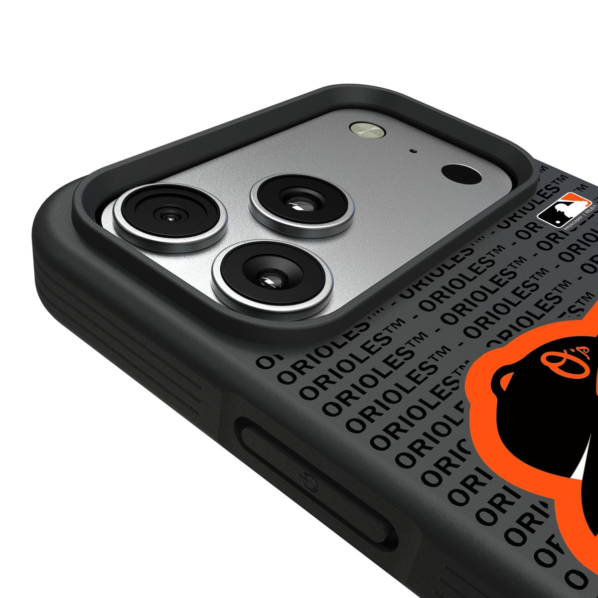 Baltimore Orioles Text Backdrop Bump Phone Case for Apple iPhone 17 Series 6