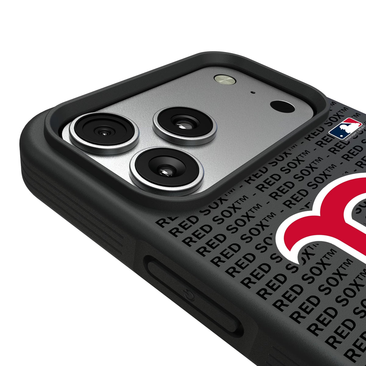 Boston Red Sox Text Backdrop Bump Phone Case for Apple iPhone 17 Series 6