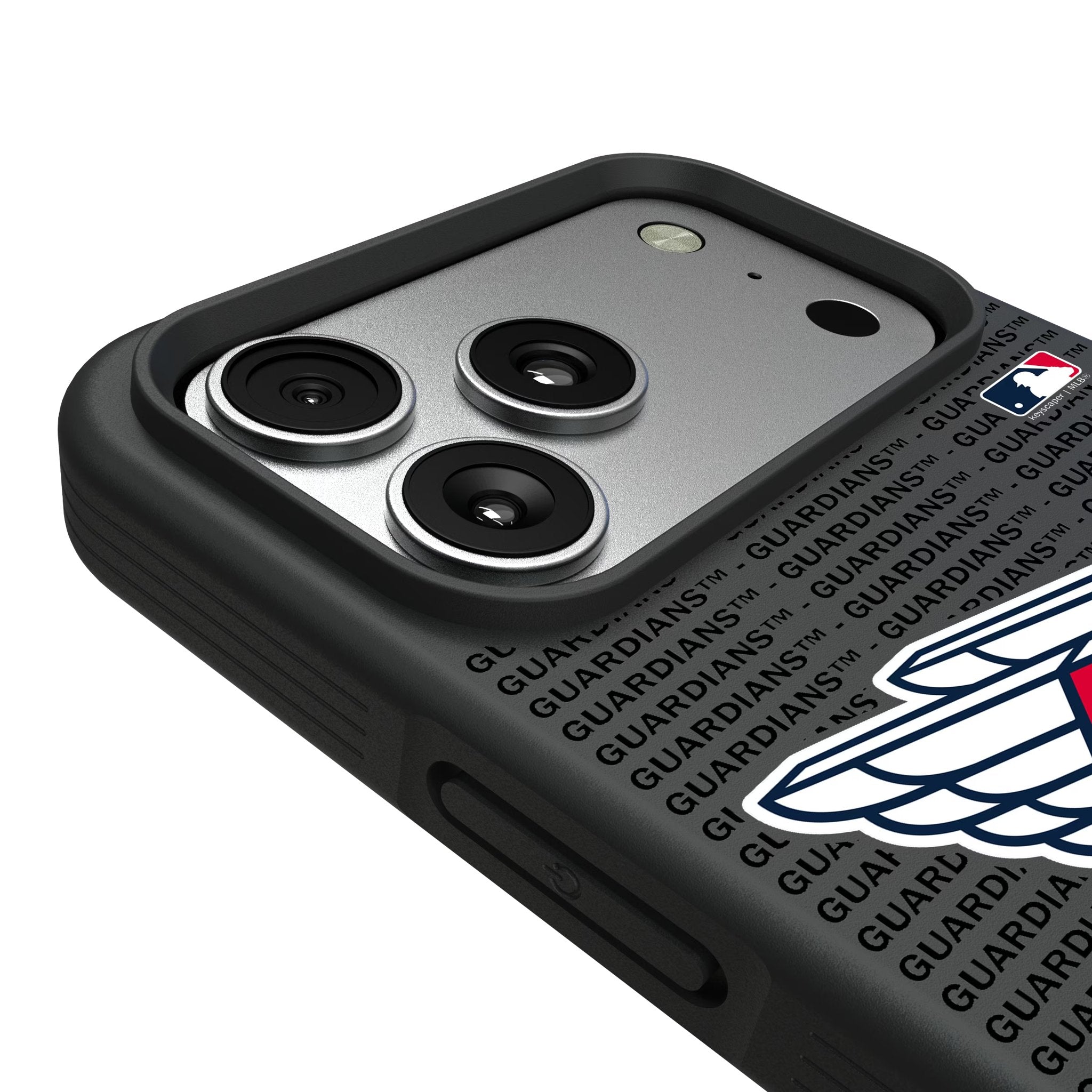 Cleveland Guardians Text Backdrop Bump Phone Case for Apple iPhone 17 Series 6