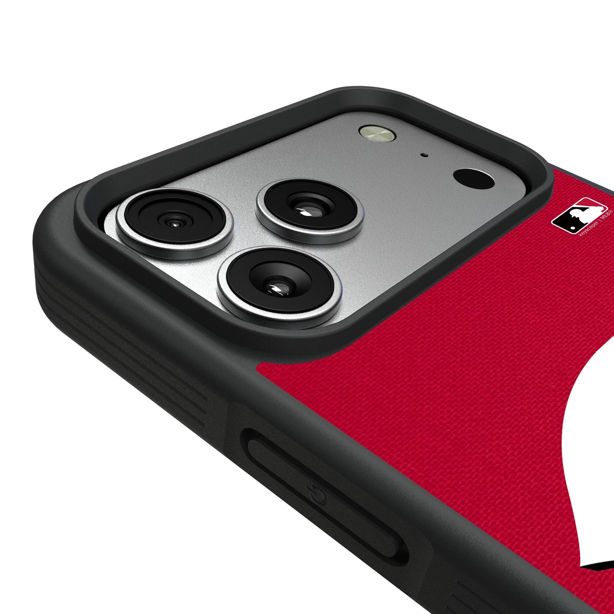 Cincinnati Reds Solid Bump Phone Case for Apple iPhone 17 Series 6