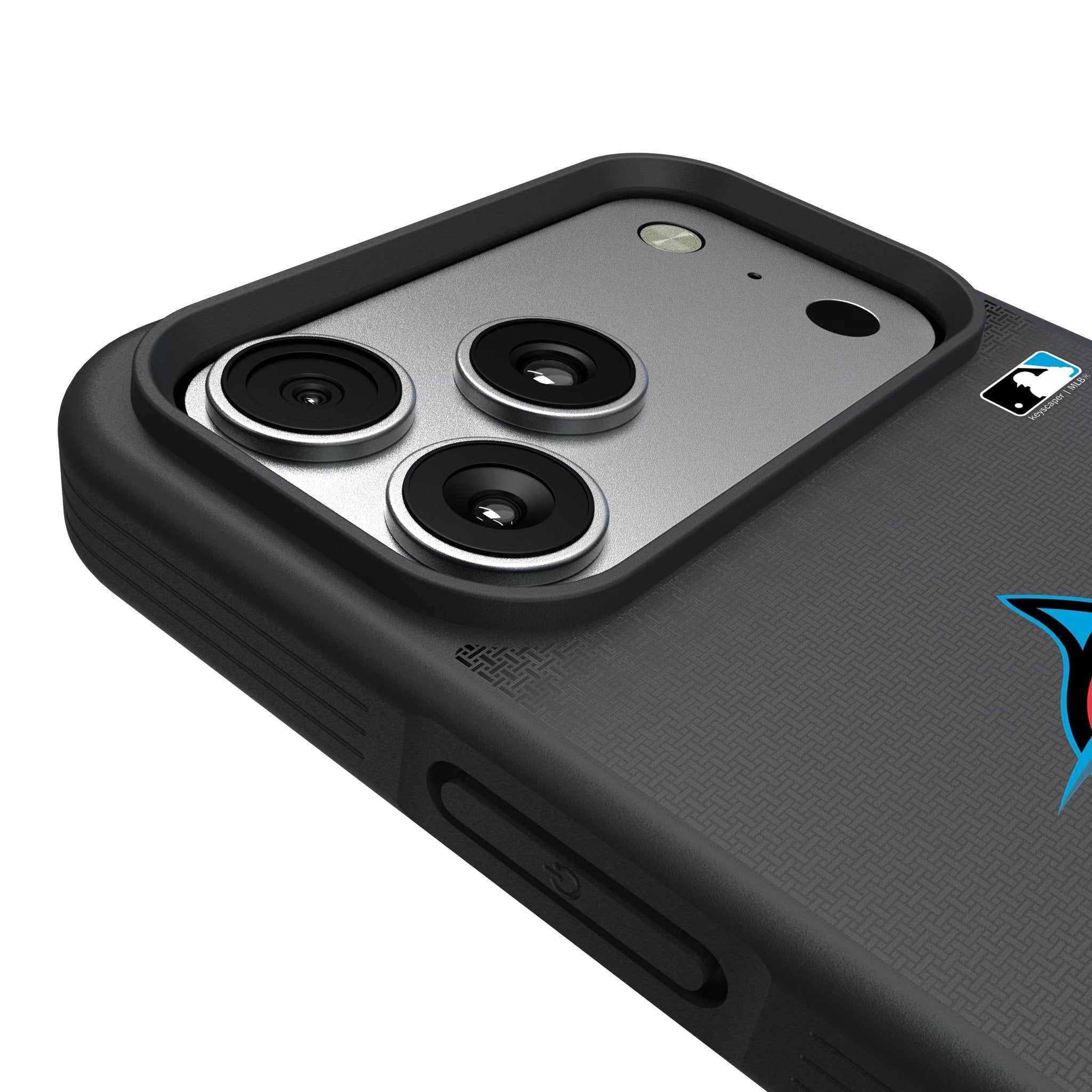 Miami Marlins Linen Bump Phone Case for Apple iPhone 17 Series 6