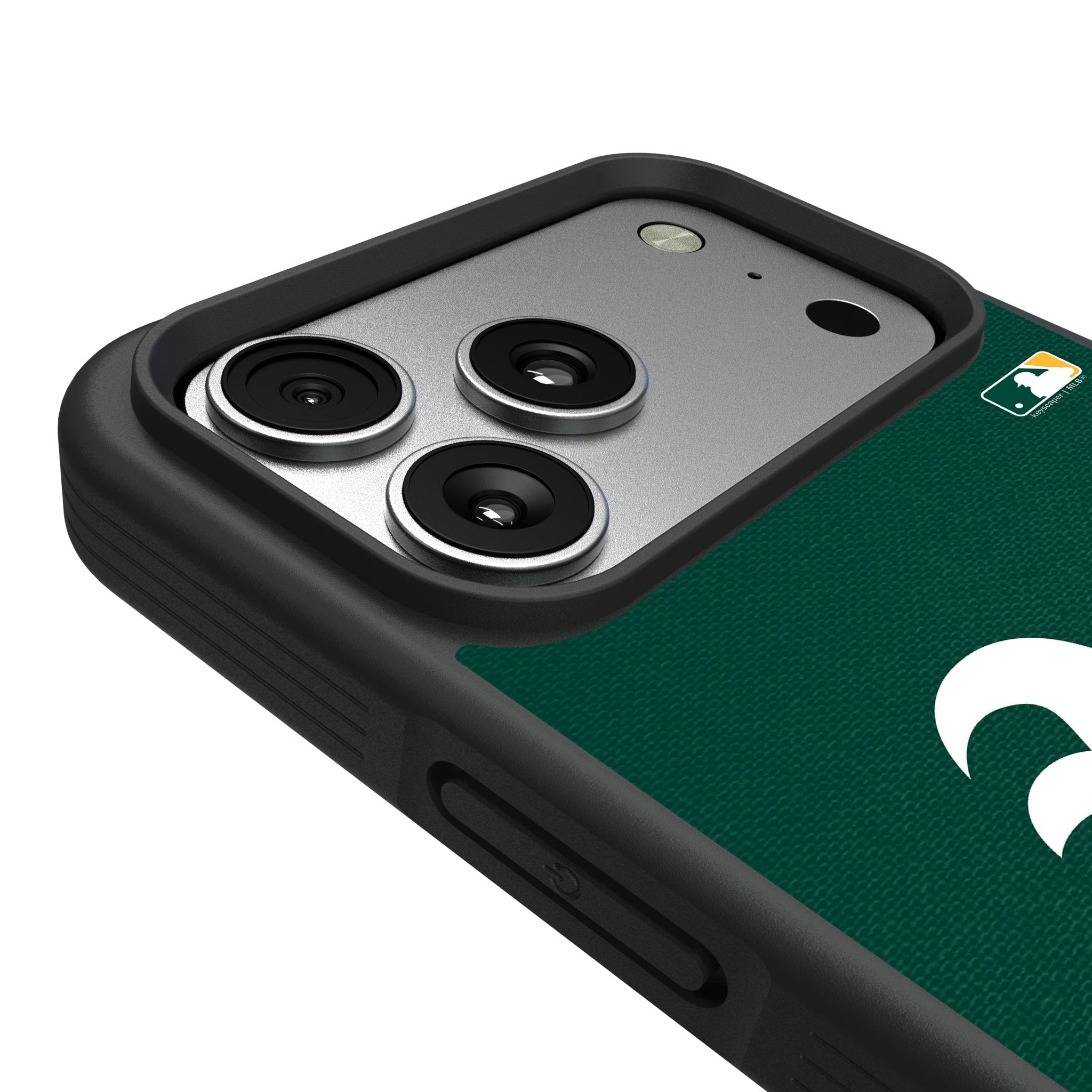 Oakland Athletics Solid Bump Phone Case for Apple iPhone 17 Series 6