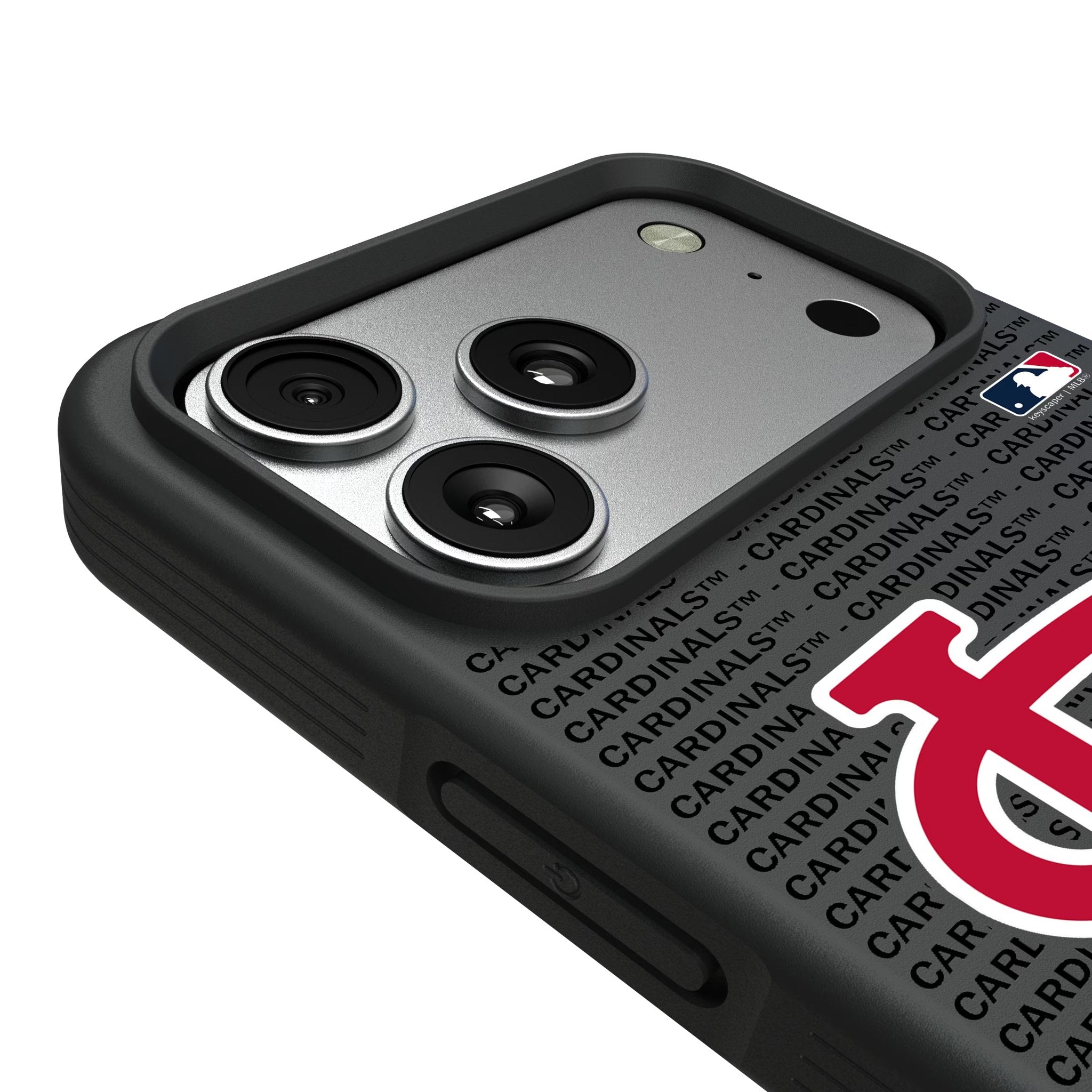 St Louis Cardinals Text Backdrop Bump Phone Case for Apple iPhone 17 Series 6