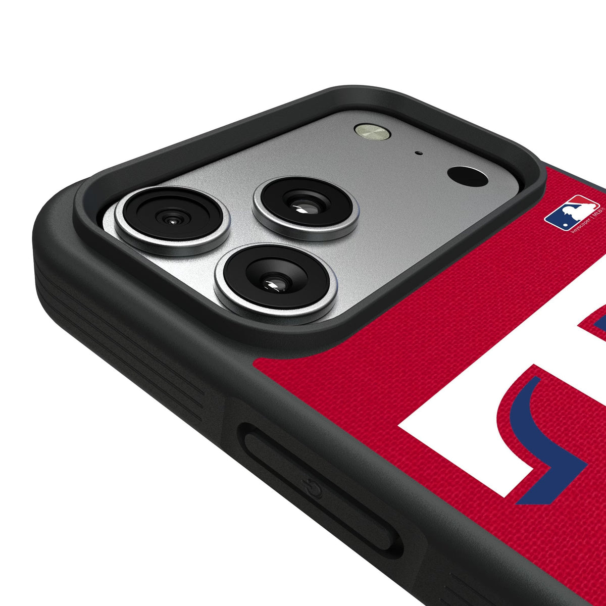 Texas Rangers Solid Bump Phone Case for Apple iPhone 17 Series 6
