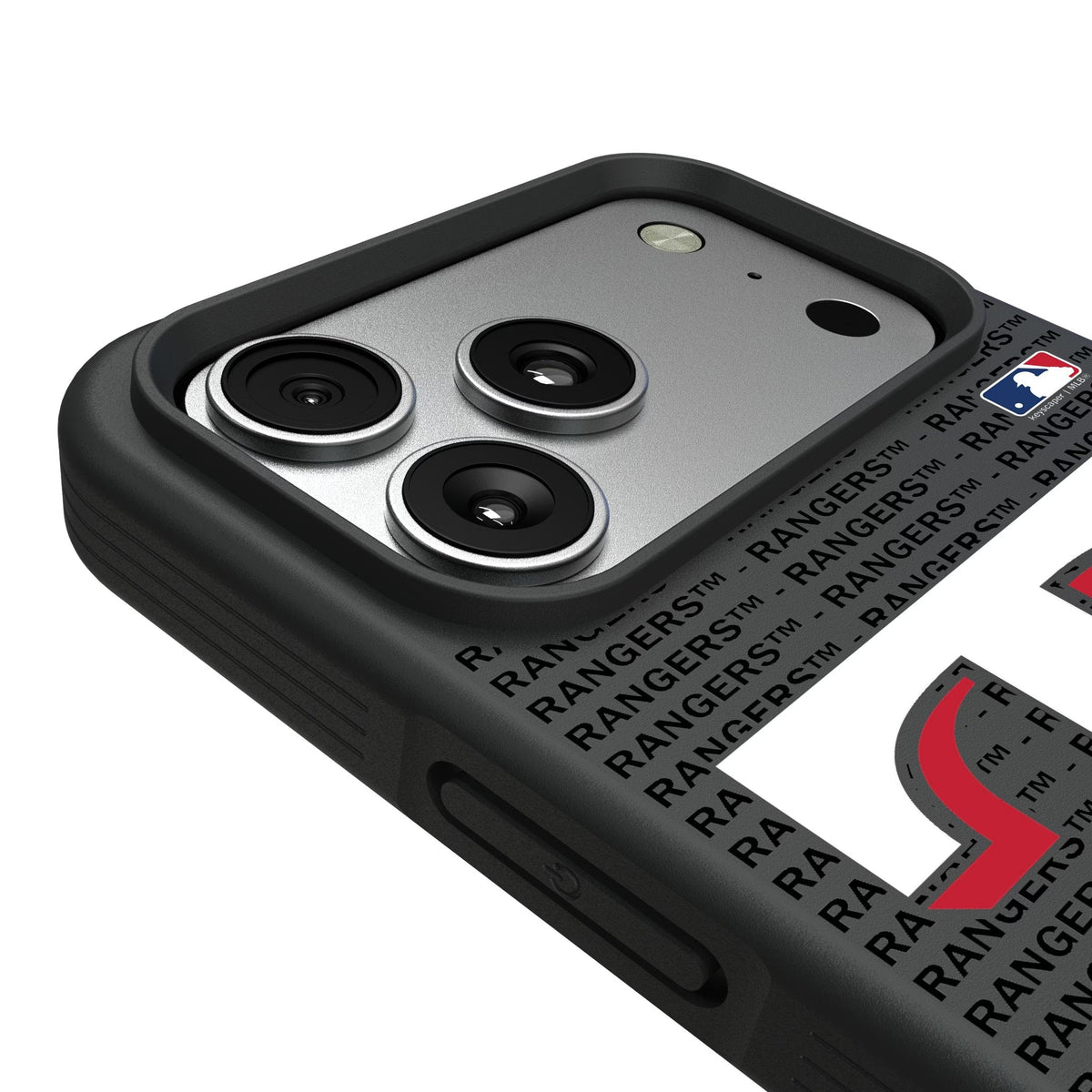 Texas Rangers Text Backdrop Bump Phone Case for Apple iPhone 17 Series 6