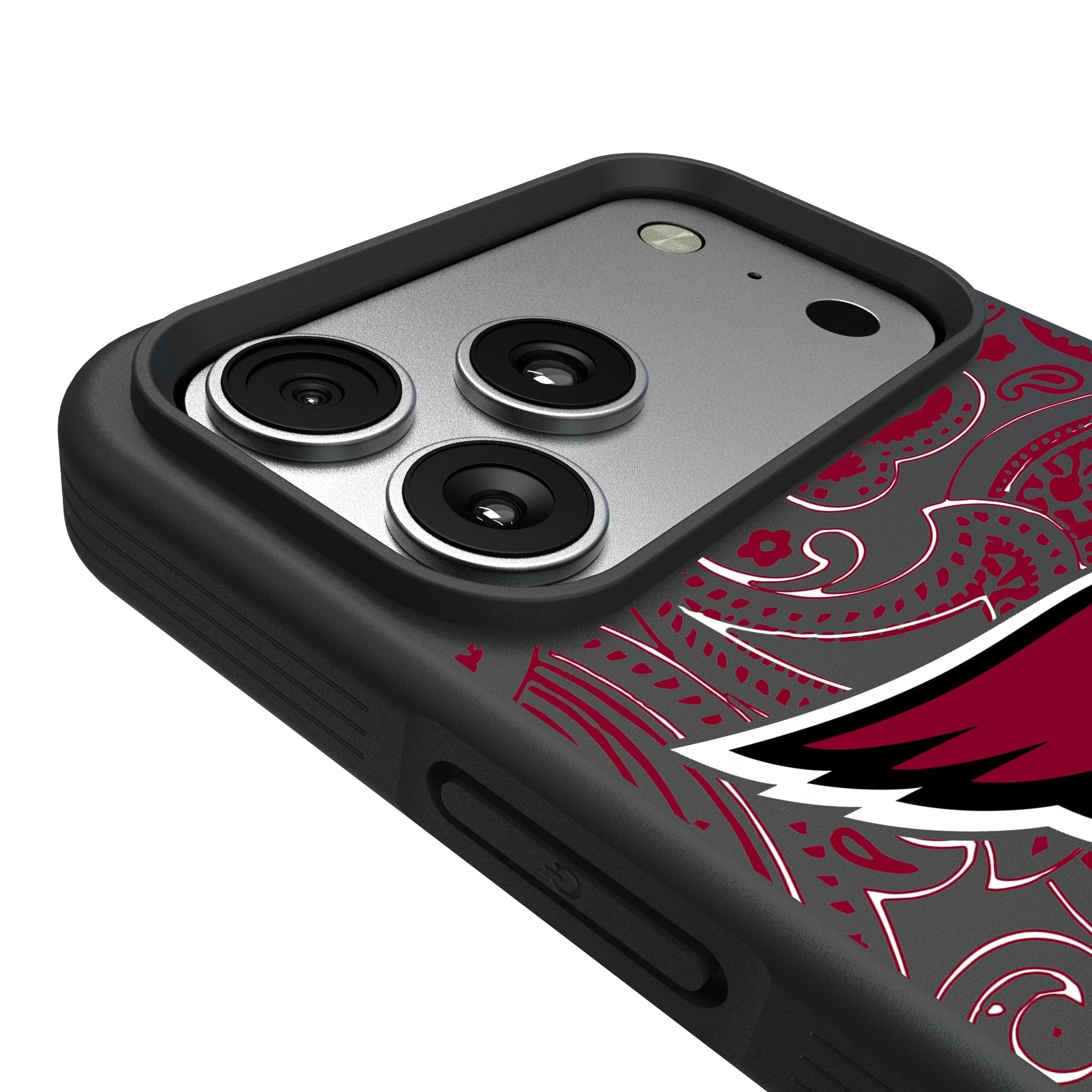 Arizona Cardinals Paisley Bump Phone Case for Apple iPhone 17 Series 6