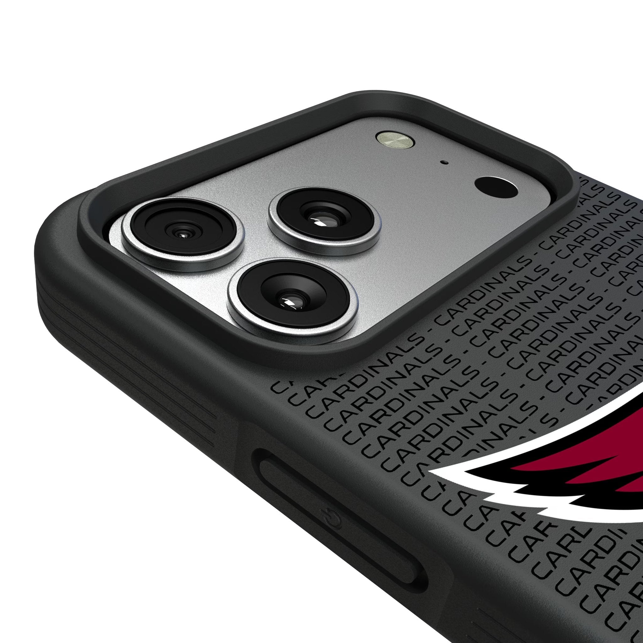 Arizona Cardinals Text Backdrop Bump Phone Case for Apple iPhone 17 Series 6