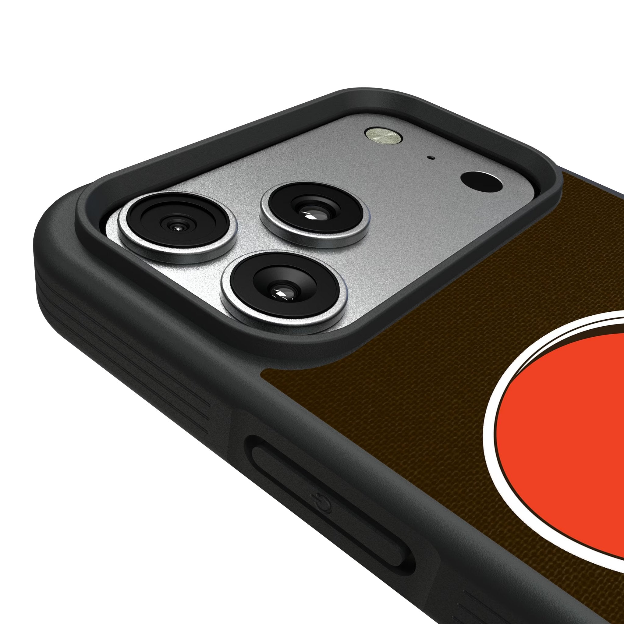 Cleveland Browns Stripe Bump Phone Case for Apple iPhone 17 Series 6