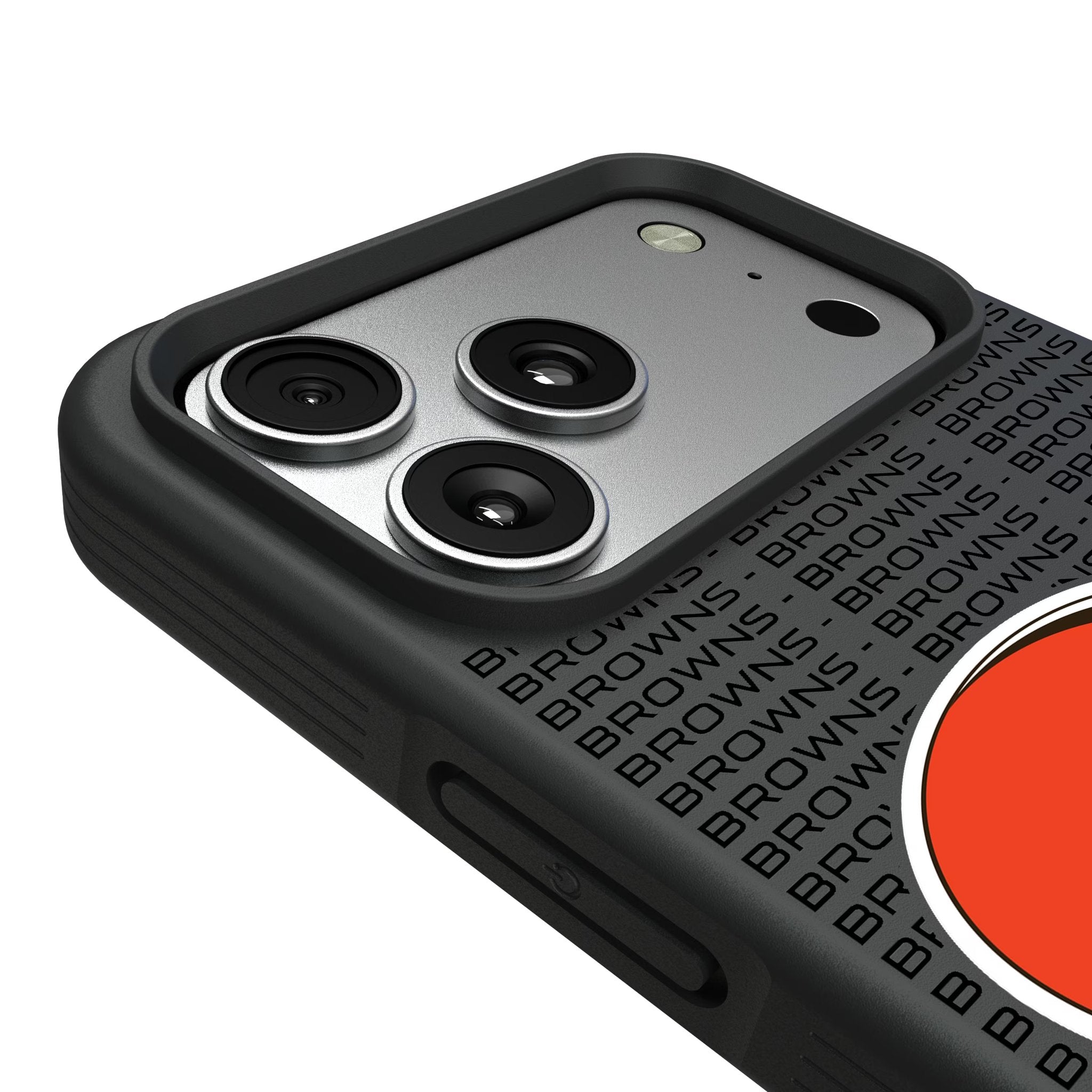 Cleveland Browns Text Backdrop Bump Phone Case for Apple iPhone 17 Series 6