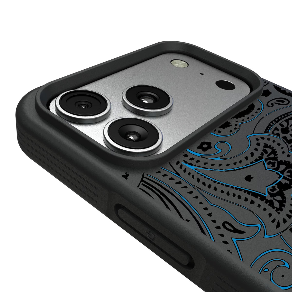 Carolina Panthers Paisley Bump Phone Case for Apple iPhone 17 Series 6