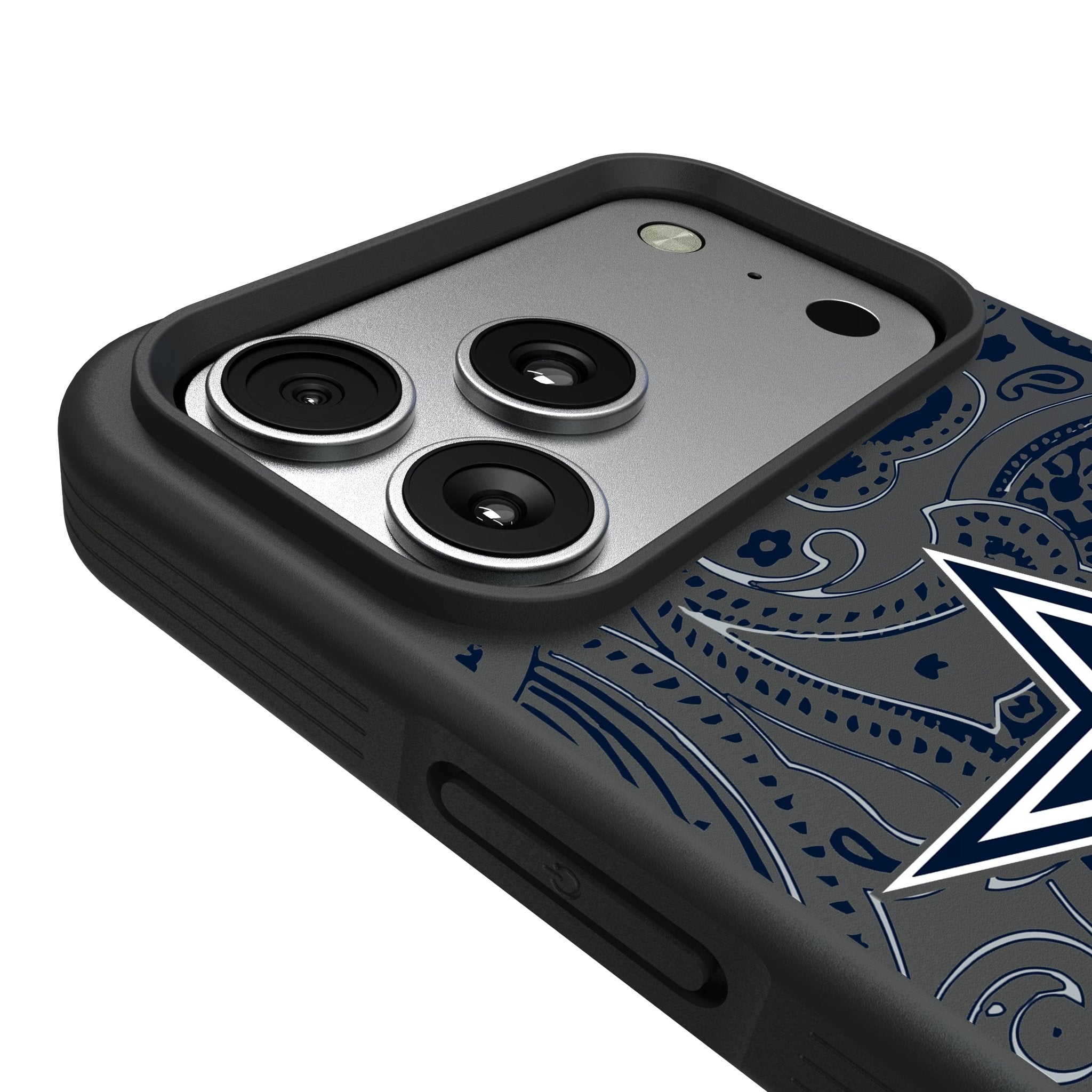 Dallas Cowboys Paisley Bump Phone Case for Apple iPhone 17 Series 6