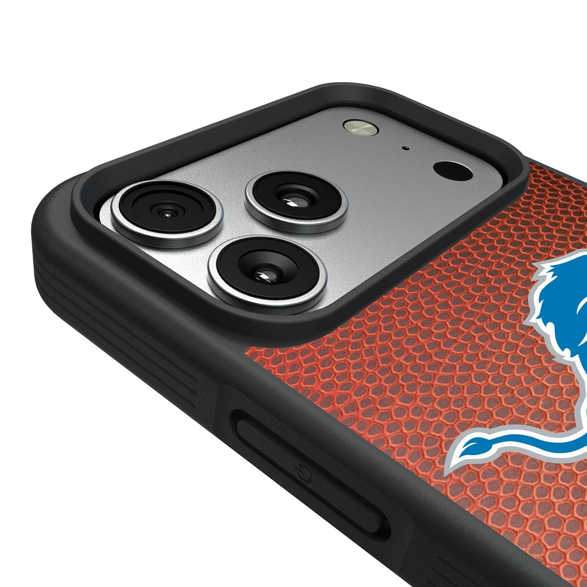 Detroit Lions Football Wordmark Bump Phone Case for Apple iPhone 17 Series 6