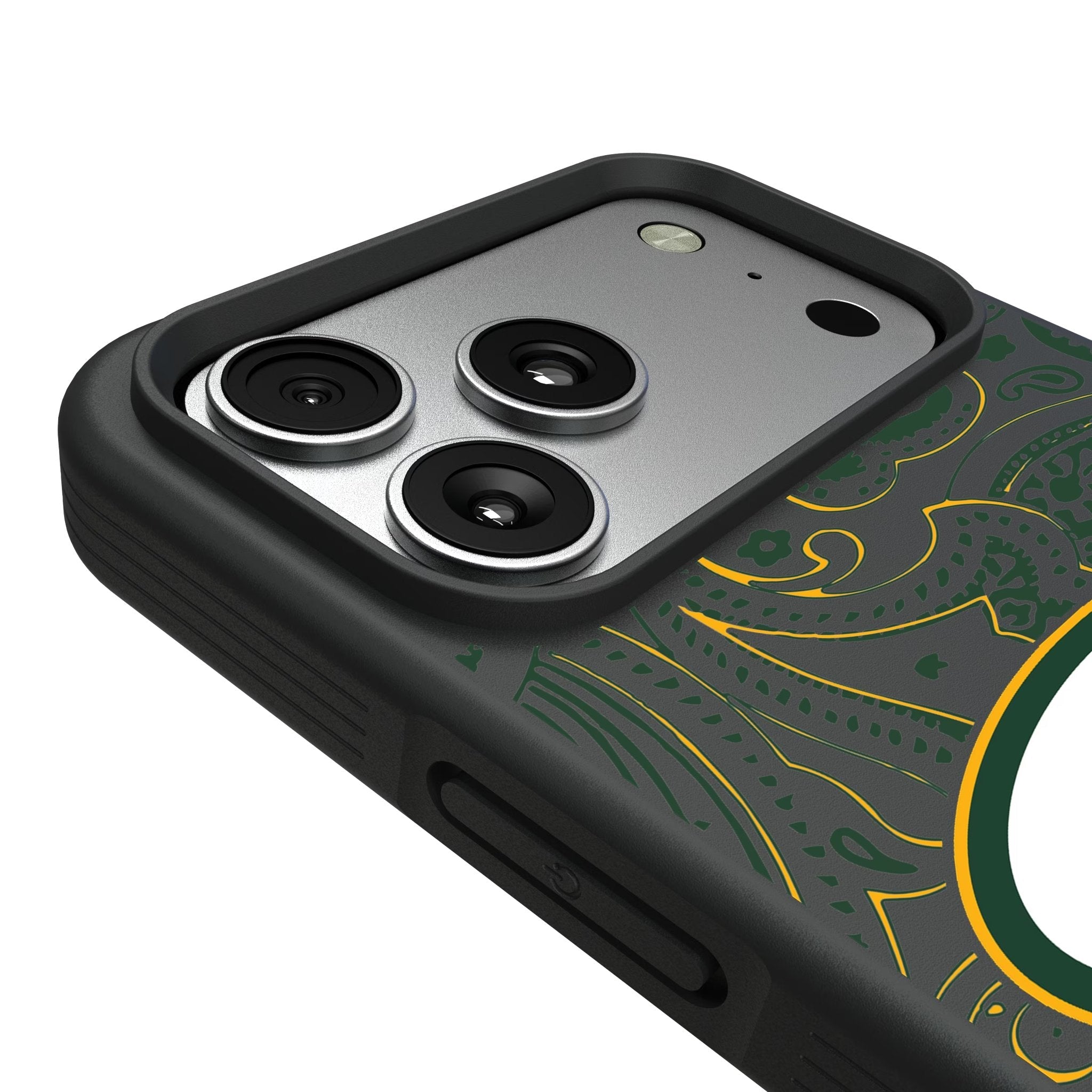 Green Bay Packers Paisley Bump Phone Case for Apple iPhone 17 Series 6
