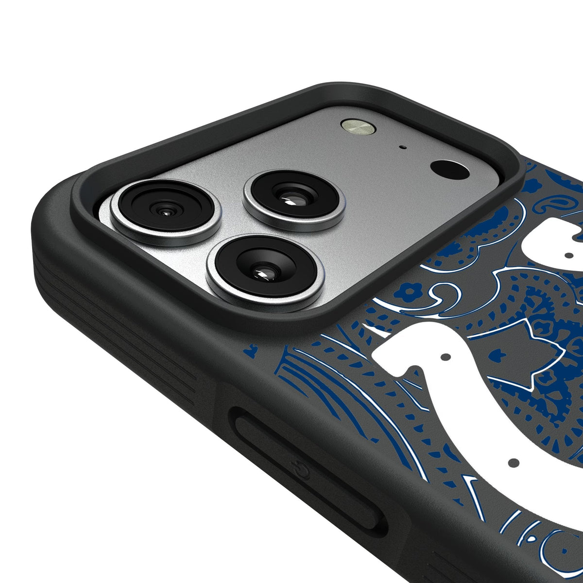 Indianapolis Colts Paisley Bump Phone Case for Apple iPhone 17 Series 6