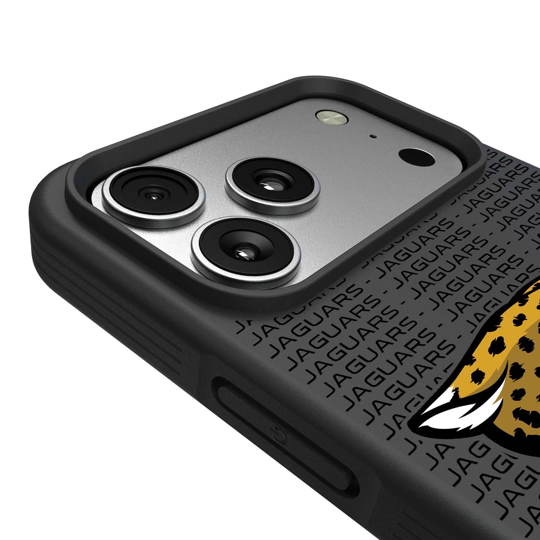 Jacksonville Jaguars Text Backdrop Bump Phone Case for Apple iPhone 17 Series 6