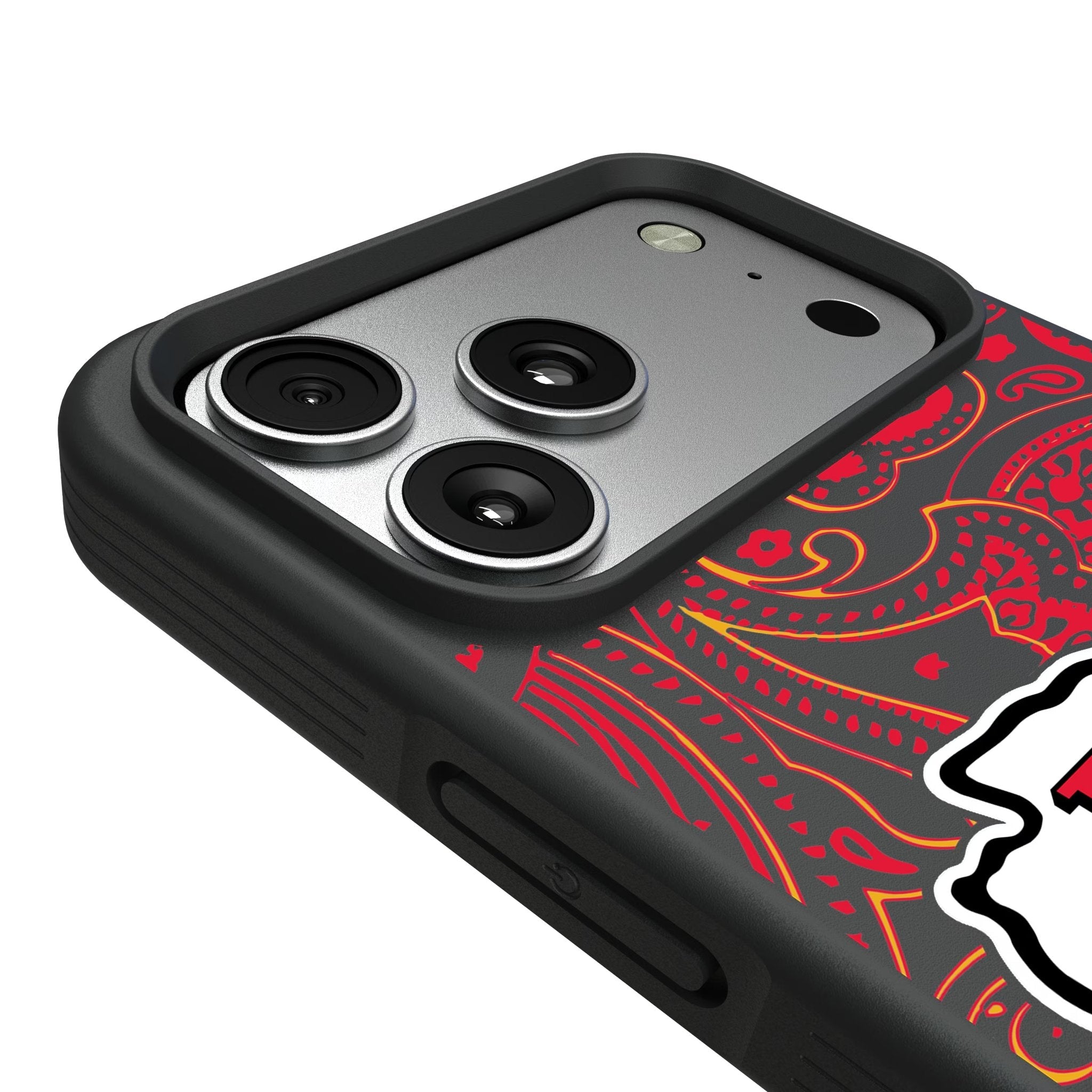 Kansas City Chiefs Paisley Bump Phone Case for Apple iPhone 17 Series 6