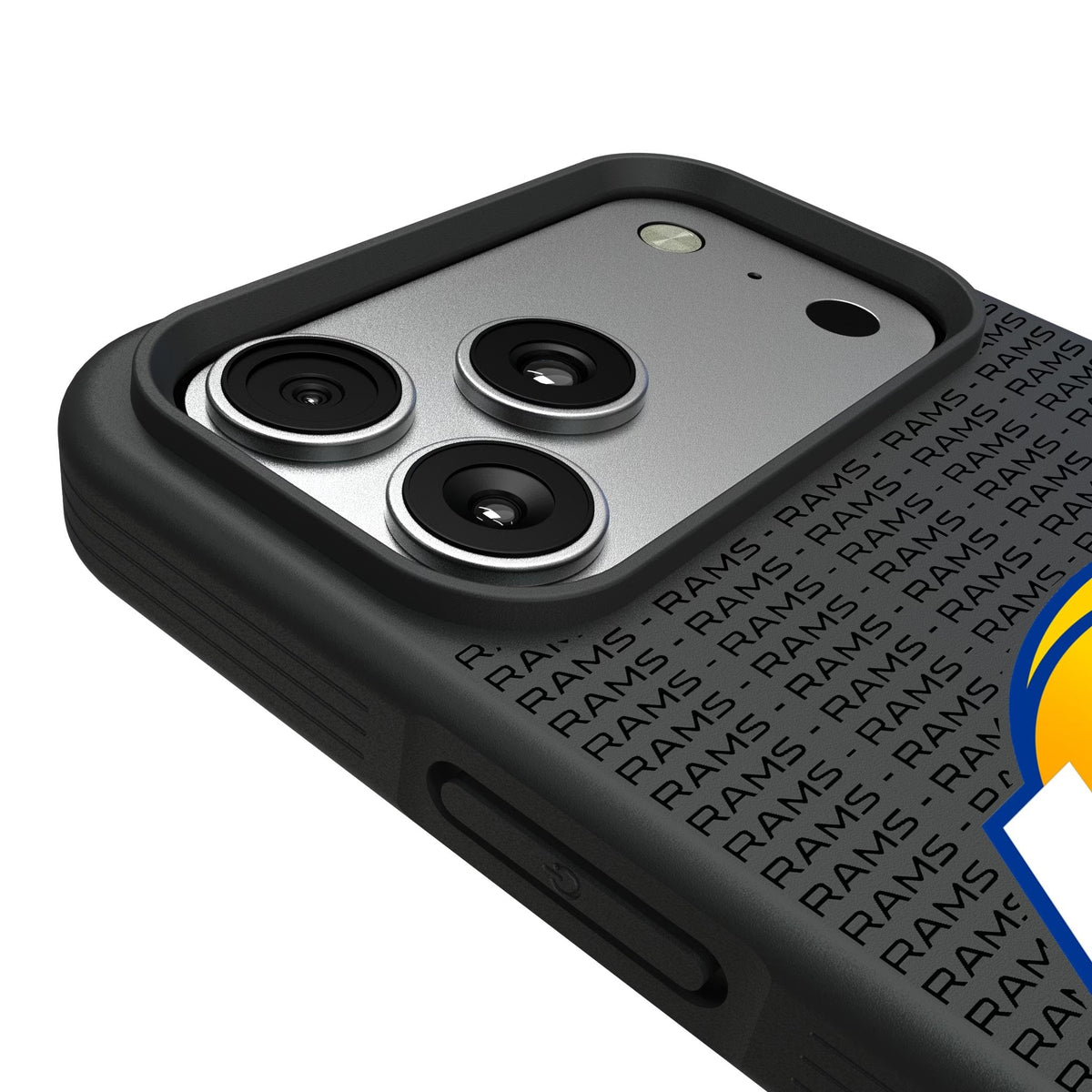 Los Angeles Rams Text Backdrop Bump Phone Case for Apple iPhone 17 Series 6