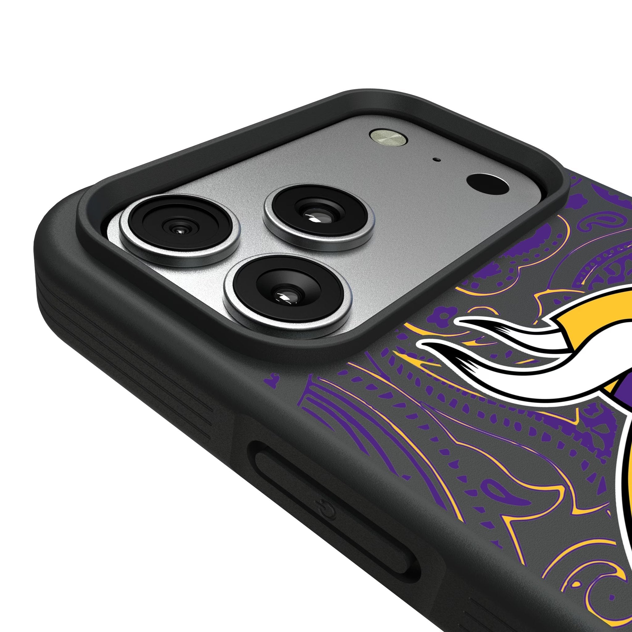 Minnesota Vikings Paisley Bump Phone Case for Apple iPhone 17 Series 6