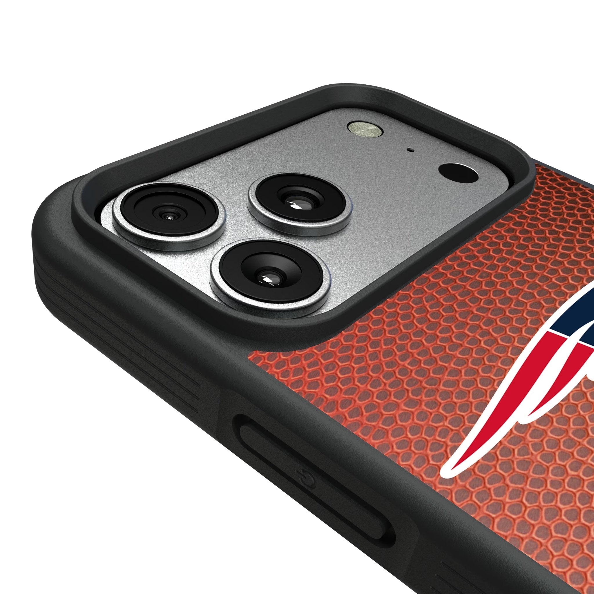 New England Patriots Football Wordmark Bump Phone Case for Apple iPhone 17 Series 6