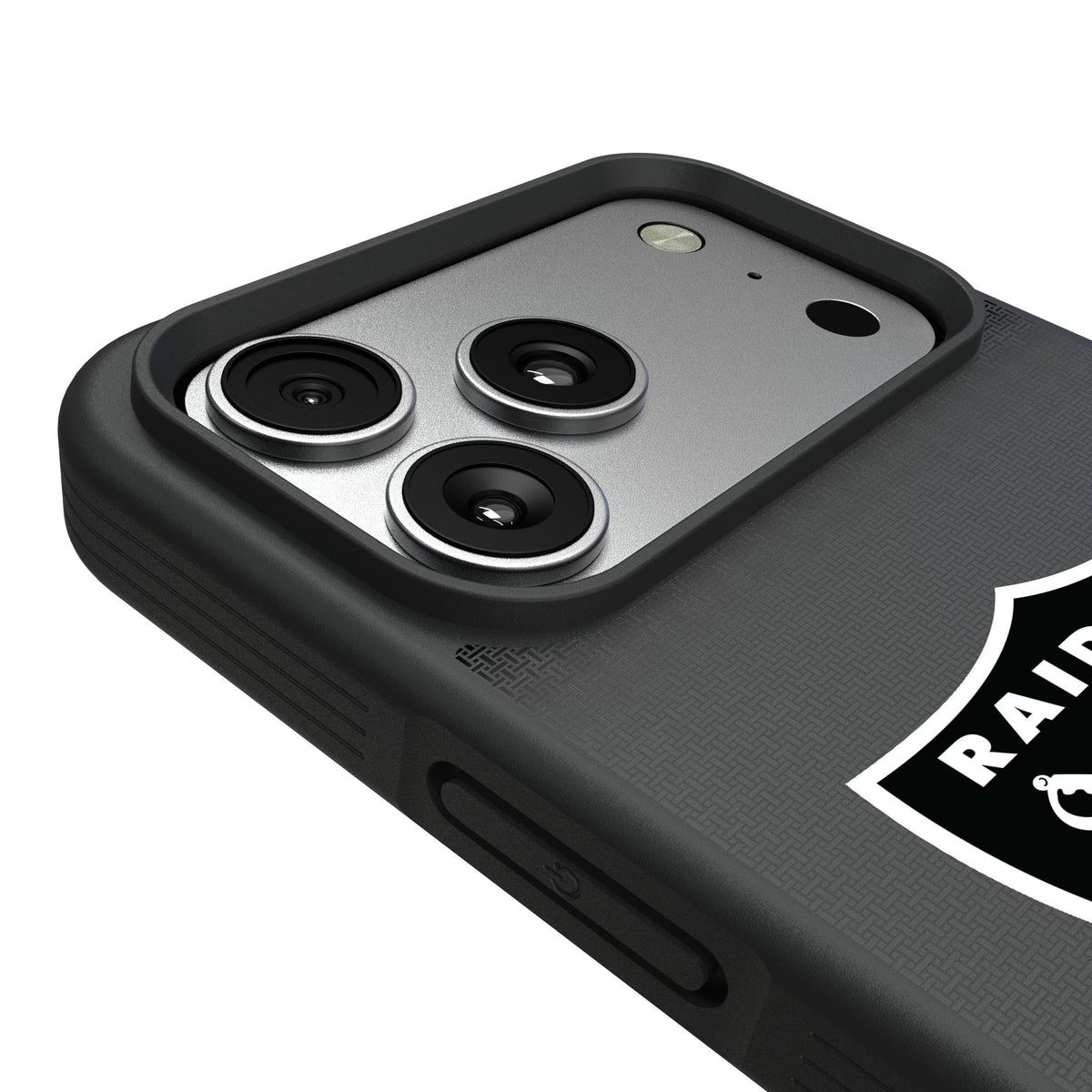 Las Vegas Raiders Linen Bump Phone Case for Apple iPhone 17 Series 6