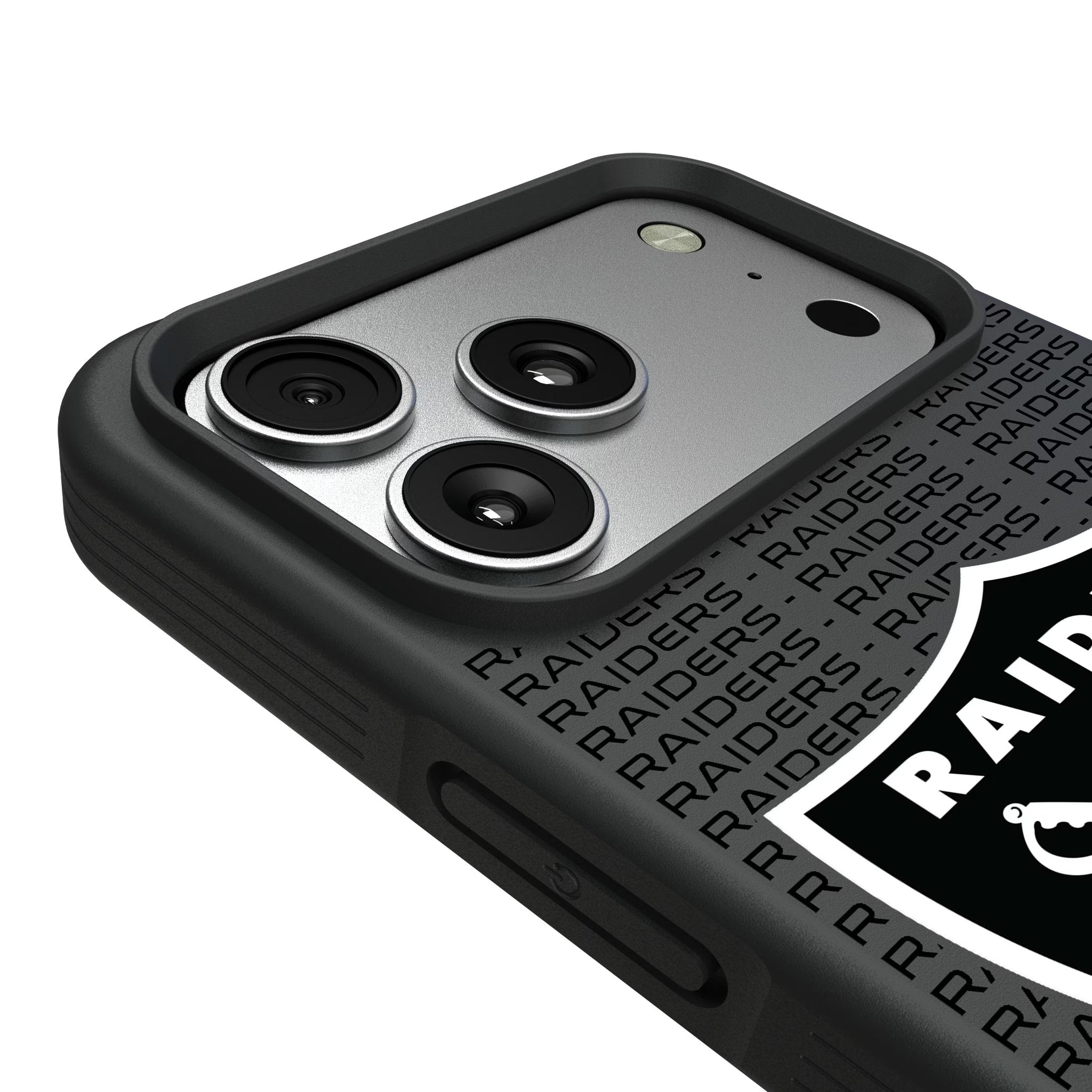 Las Vegas Raiders Text Backdrop Bump Phone Case for Apple iPhone 17 Series 6