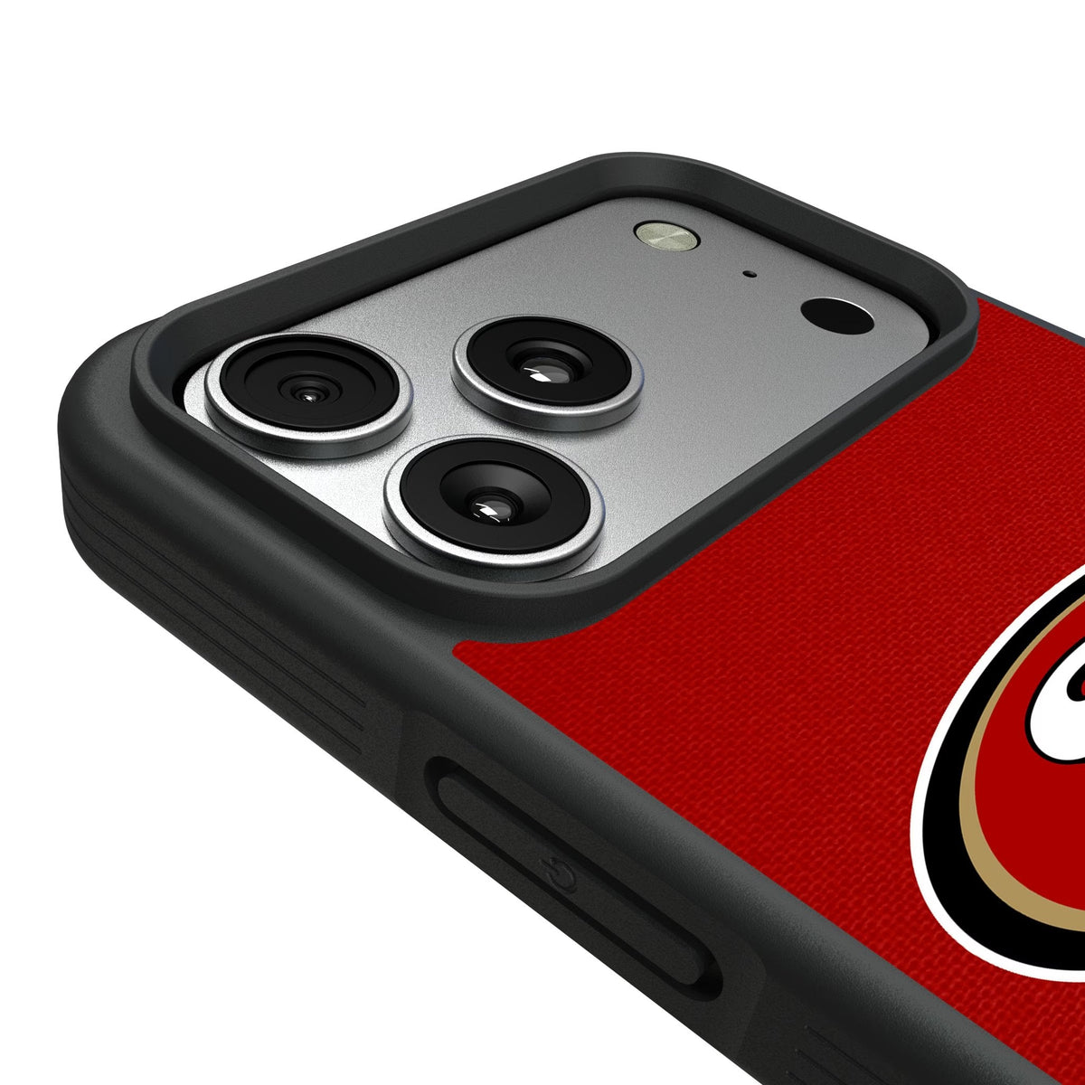 San Francisco 49ers Stripe Bump Phone Case for Apple iPhone 17 Series 6