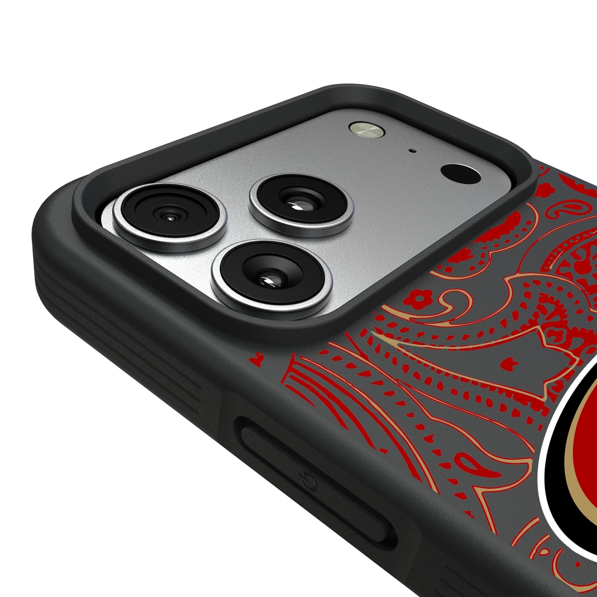 San Francisco 49ers Paisley Bump Phone Case for Apple iPhone 17 Series 6