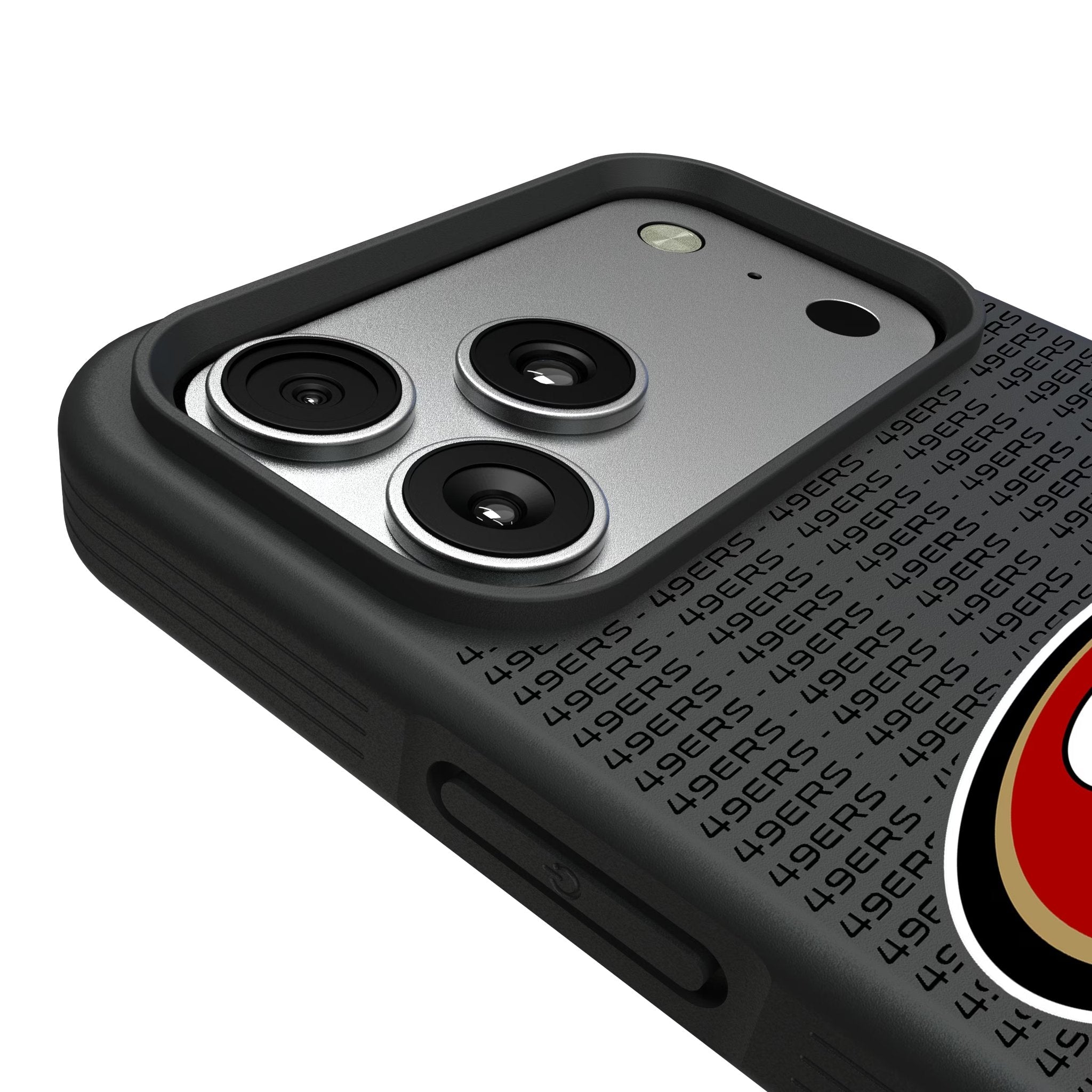 San Francisco 49ers Text Backdrop Bump Phone Case for Apple iPhone 17 Series 6