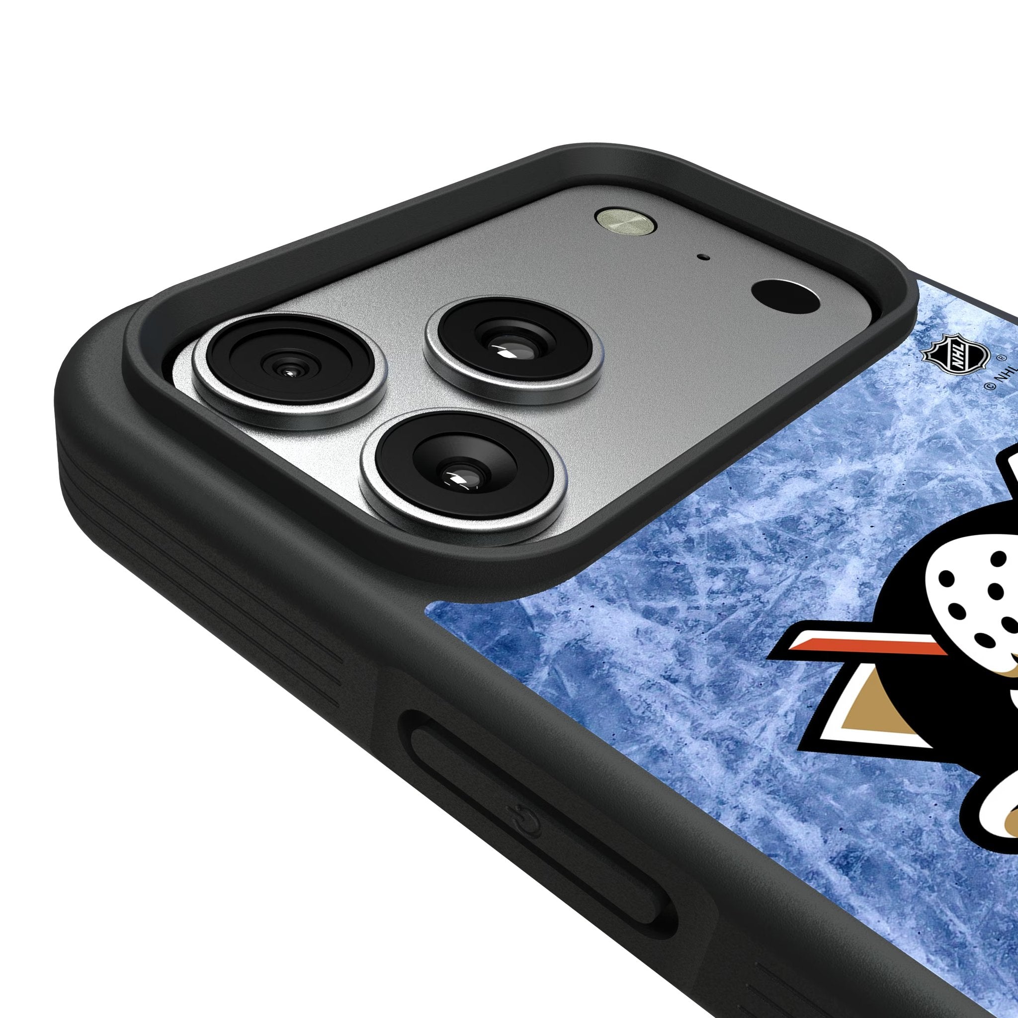 Anaheim Ducks Ice Wordmark Bump Phone Case for Apple iPhone 17 Series 6