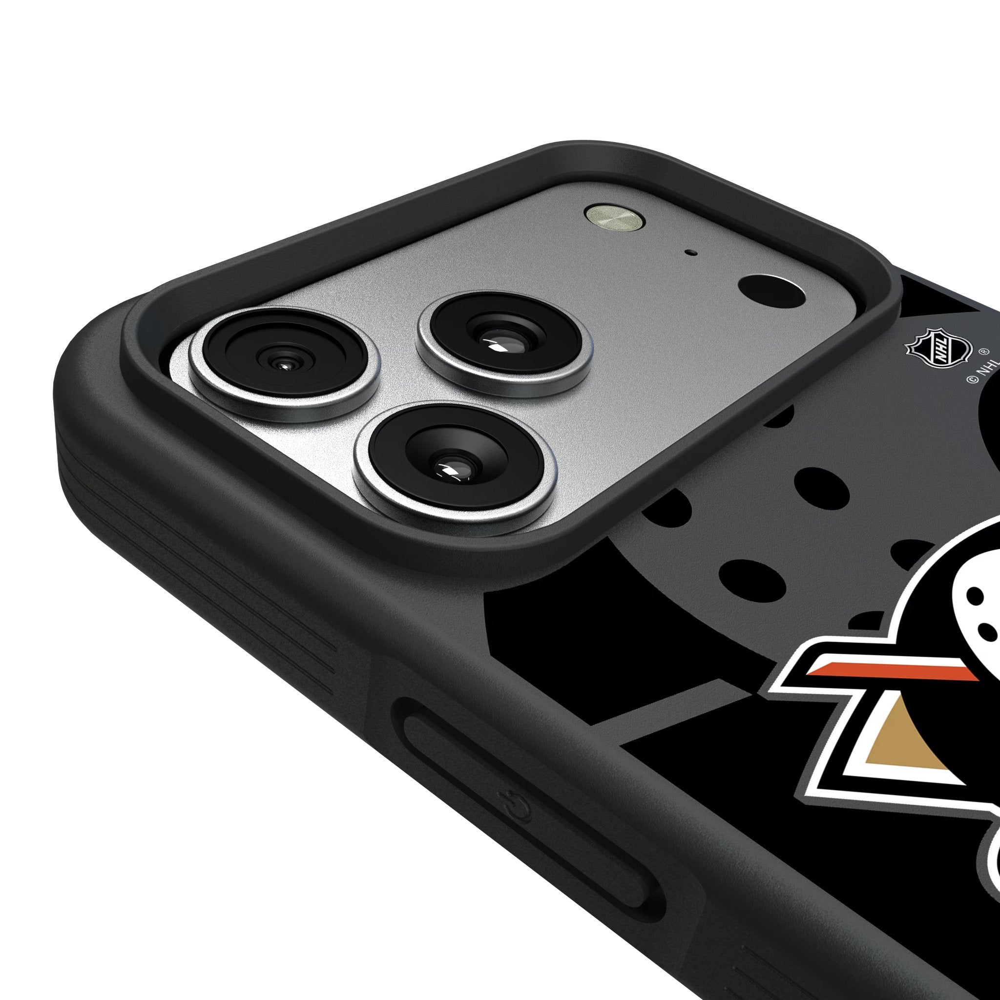Anaheim Ducks Monocolor Tilt Bump Phone Case for Apple iPhone 17 Series 6
