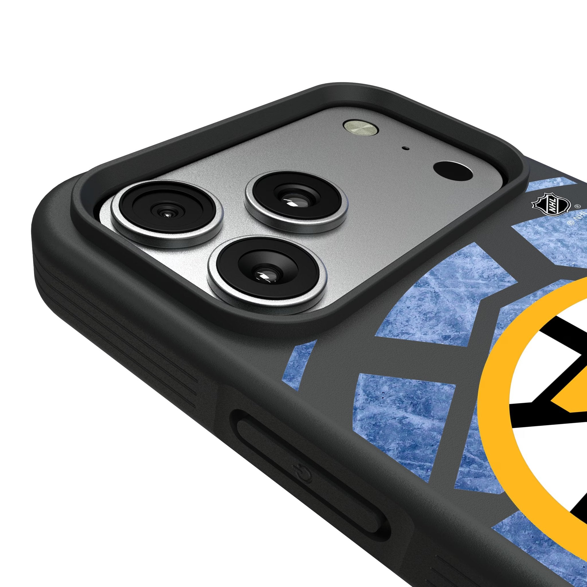 Boston Bruins Ice Tilt Bump Phone Case for Apple iPhone 17 Series 6