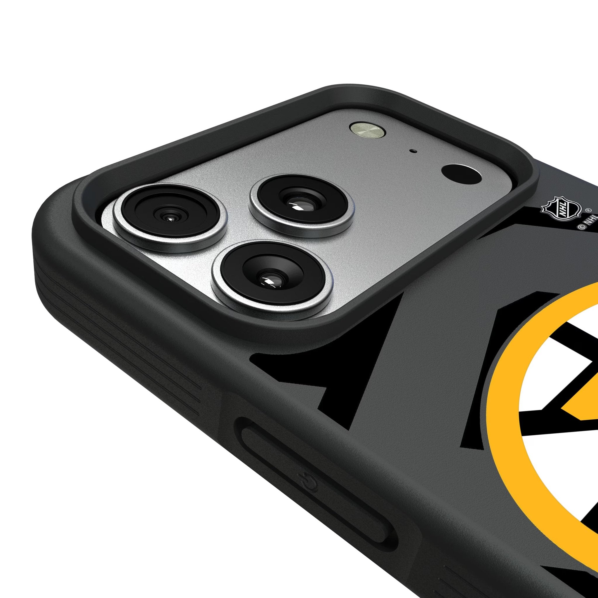 Boston Bruins Monocolor Tilt Bump Phone Case for Apple iPhone 17 Series 6