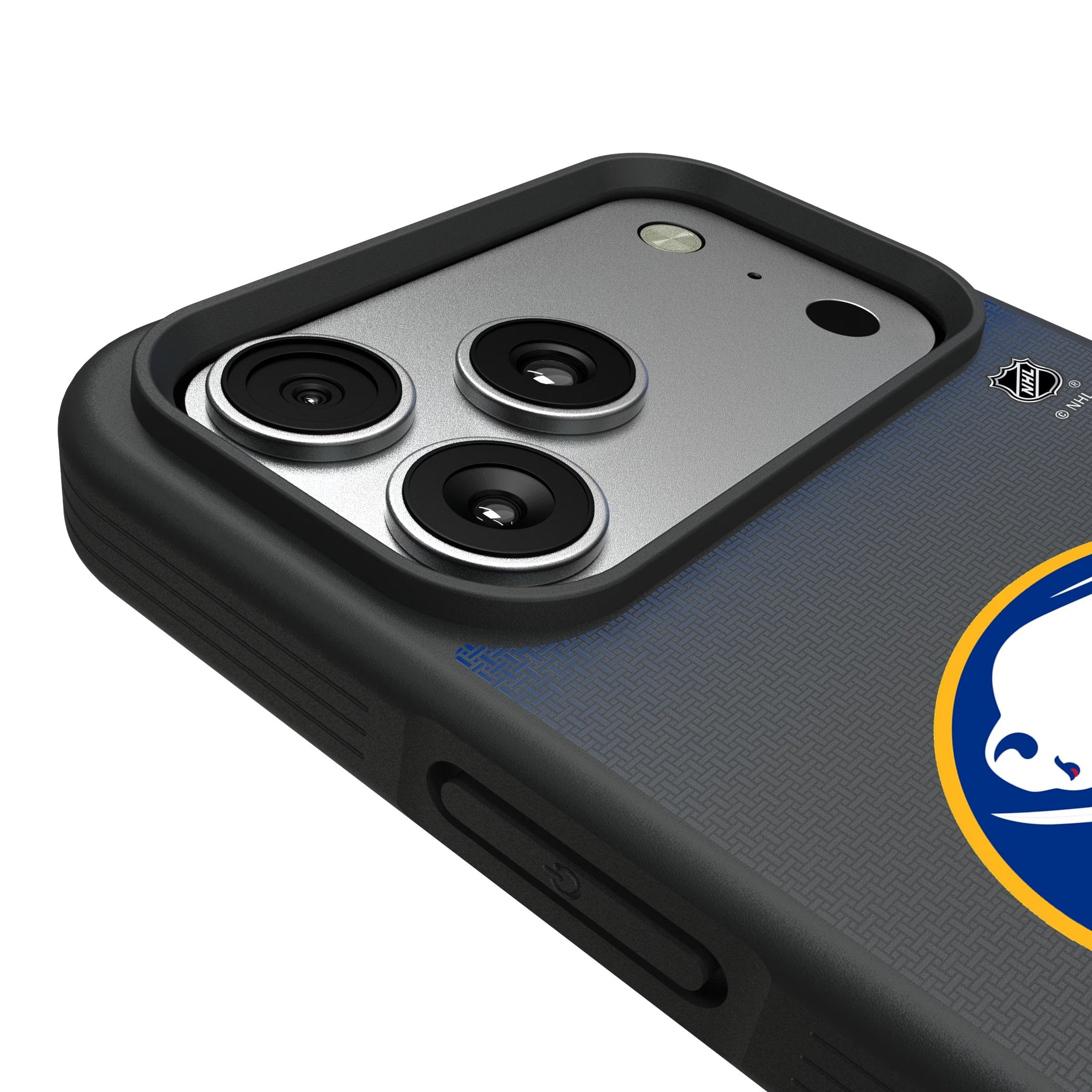 Buffalo Sabres Linen Bump Phone Case for Apple iPhone 17 Series 6