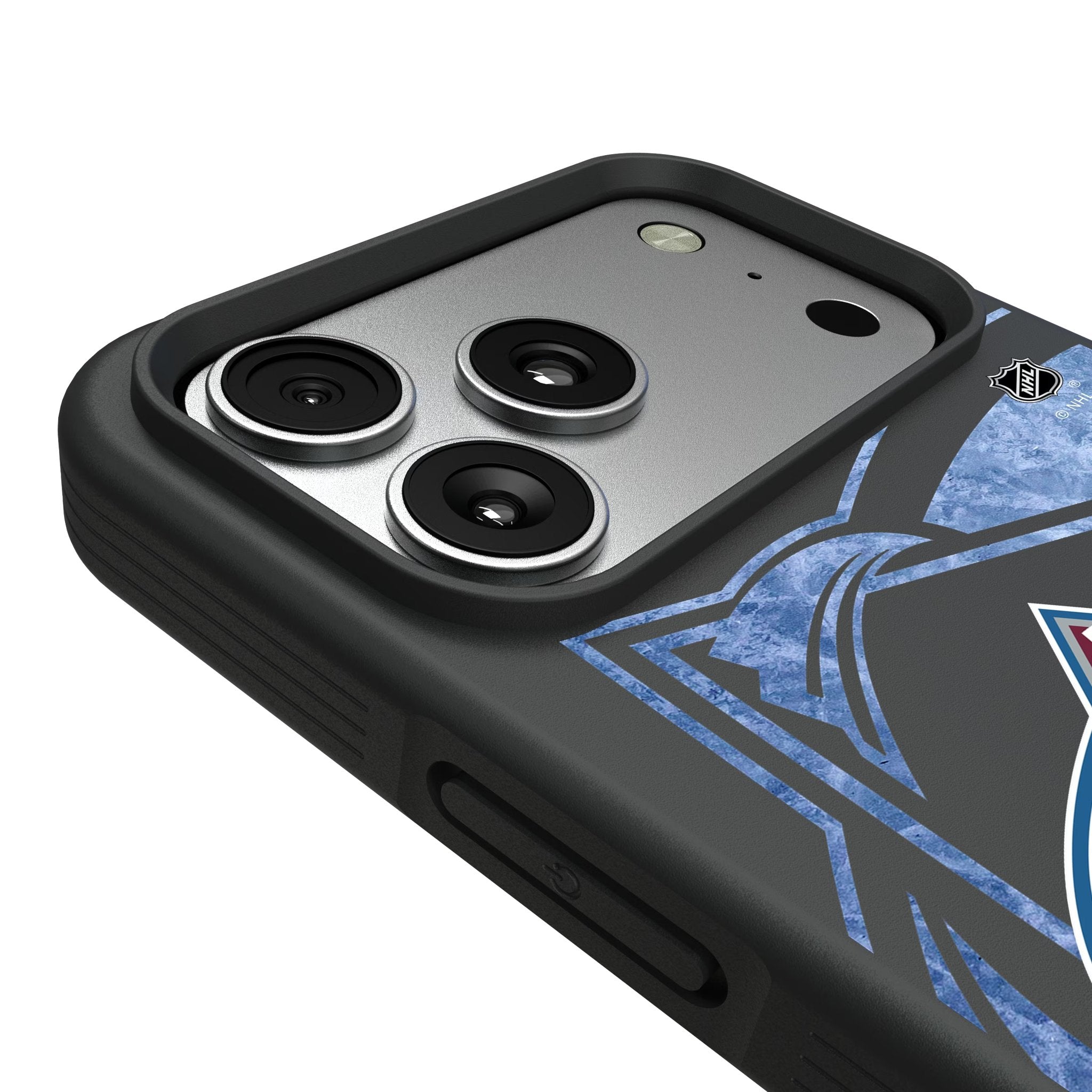 Colorado Avalanche Ice Tilt Bump Phone Case for Apple iPhone 17 Series 6